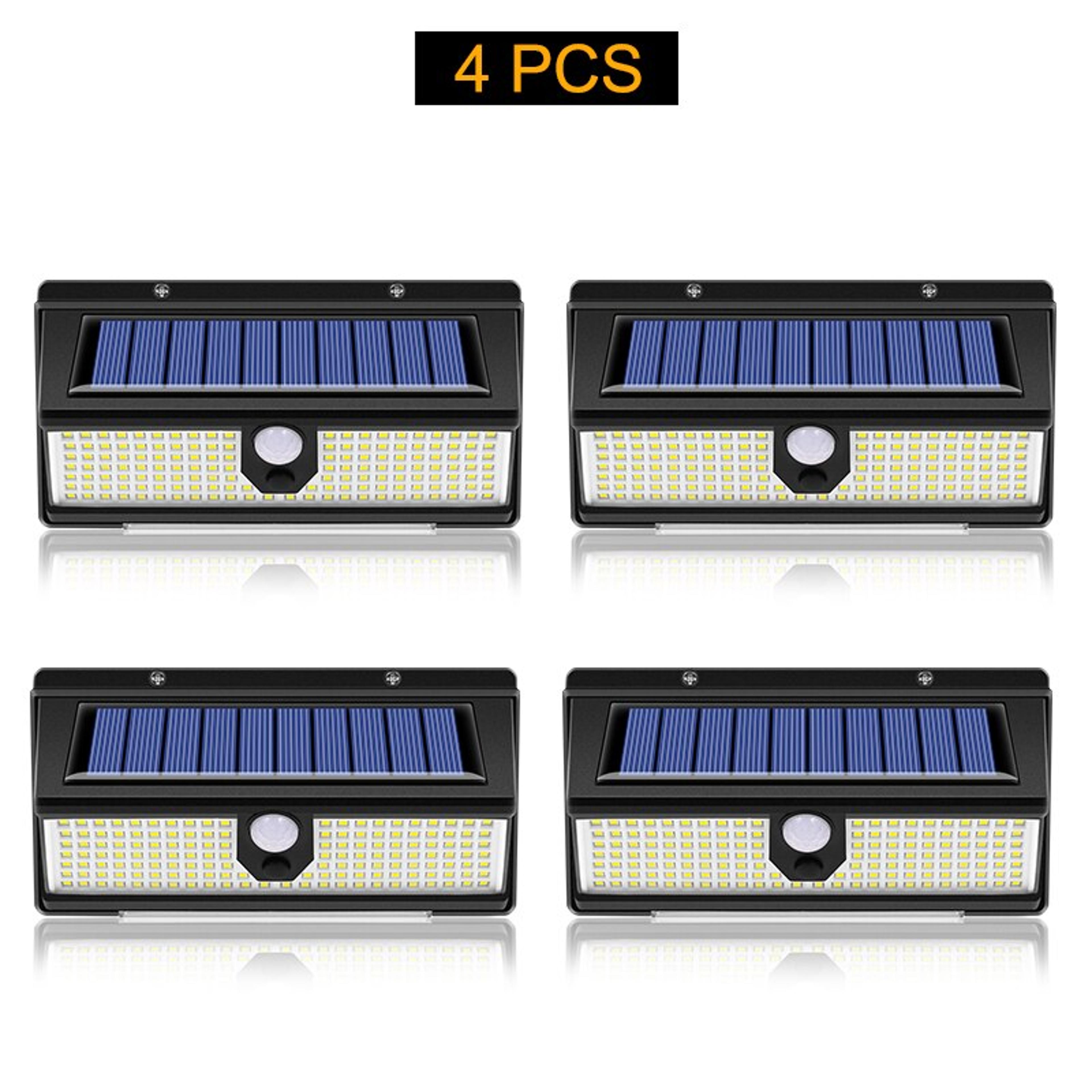 Solar Wall Lamp IP65 Waterproof Outdoor Garden Light With Motion Sensor And 4 Lighting Modes For Ya 6