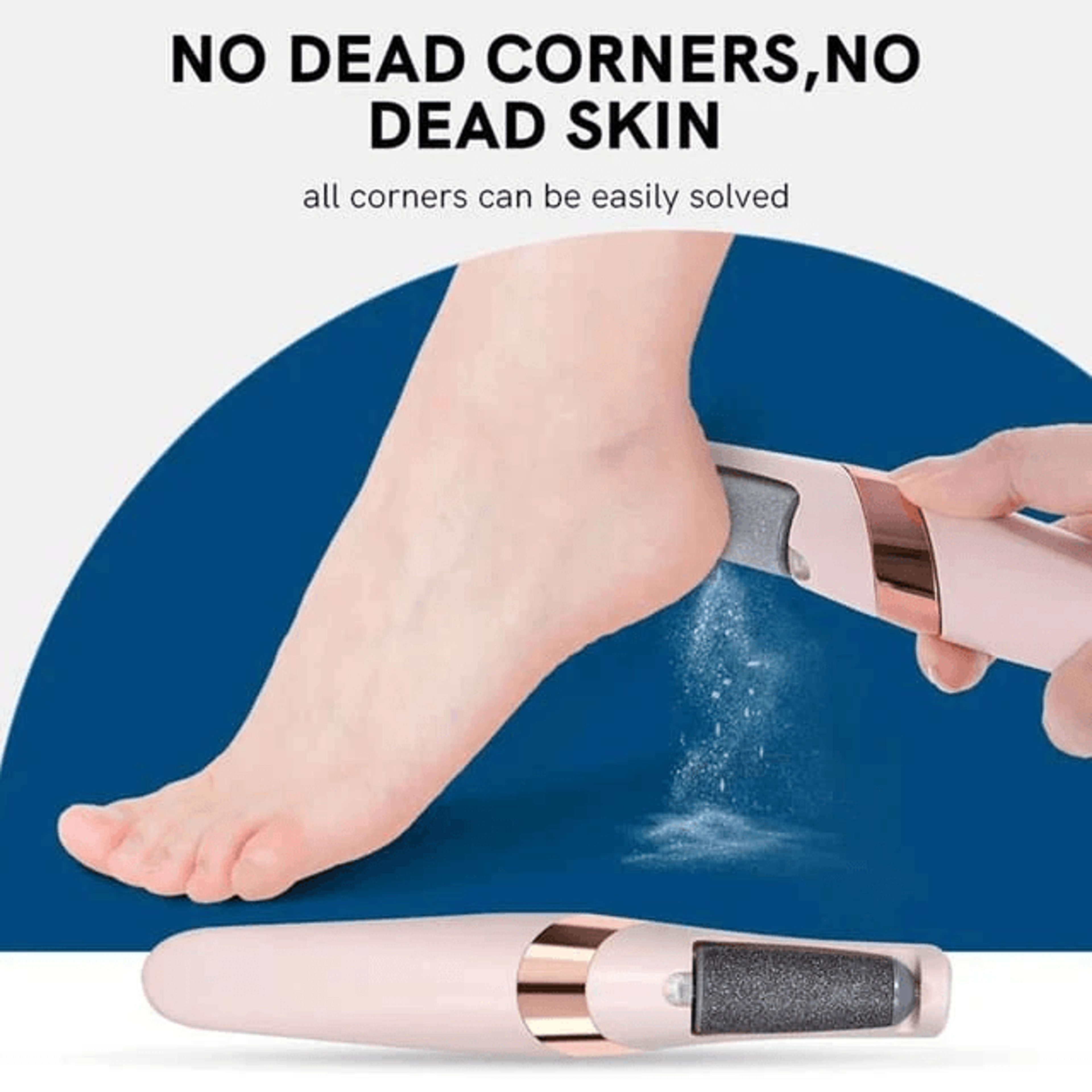 Professional Electric Pedicure Tool Film Foot Dead Skin Callus Remover Feet Exfoliator Pumice Stone