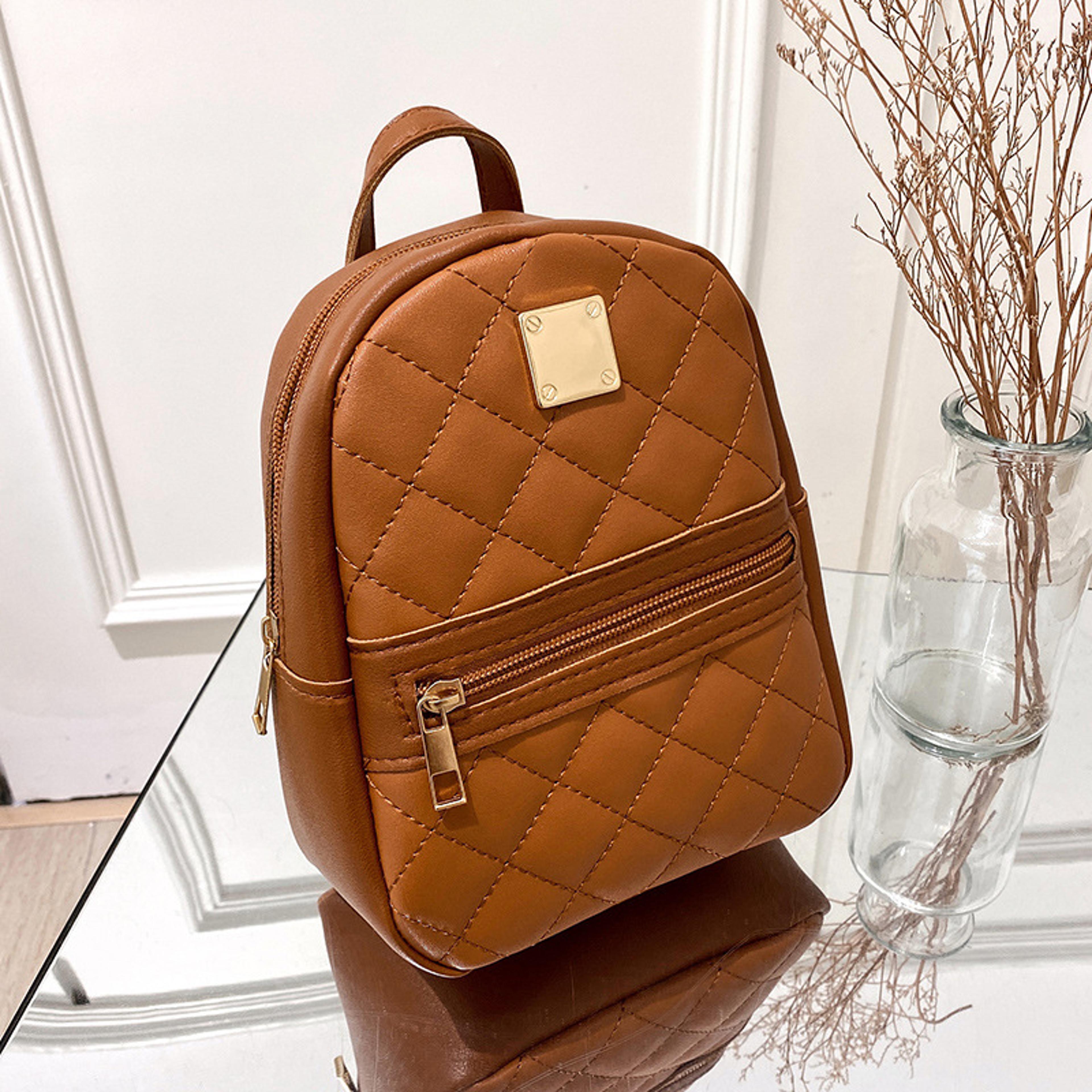 One Piece Dropshipping Stylish Womens Backpack Korean Embroidered Bag 4
