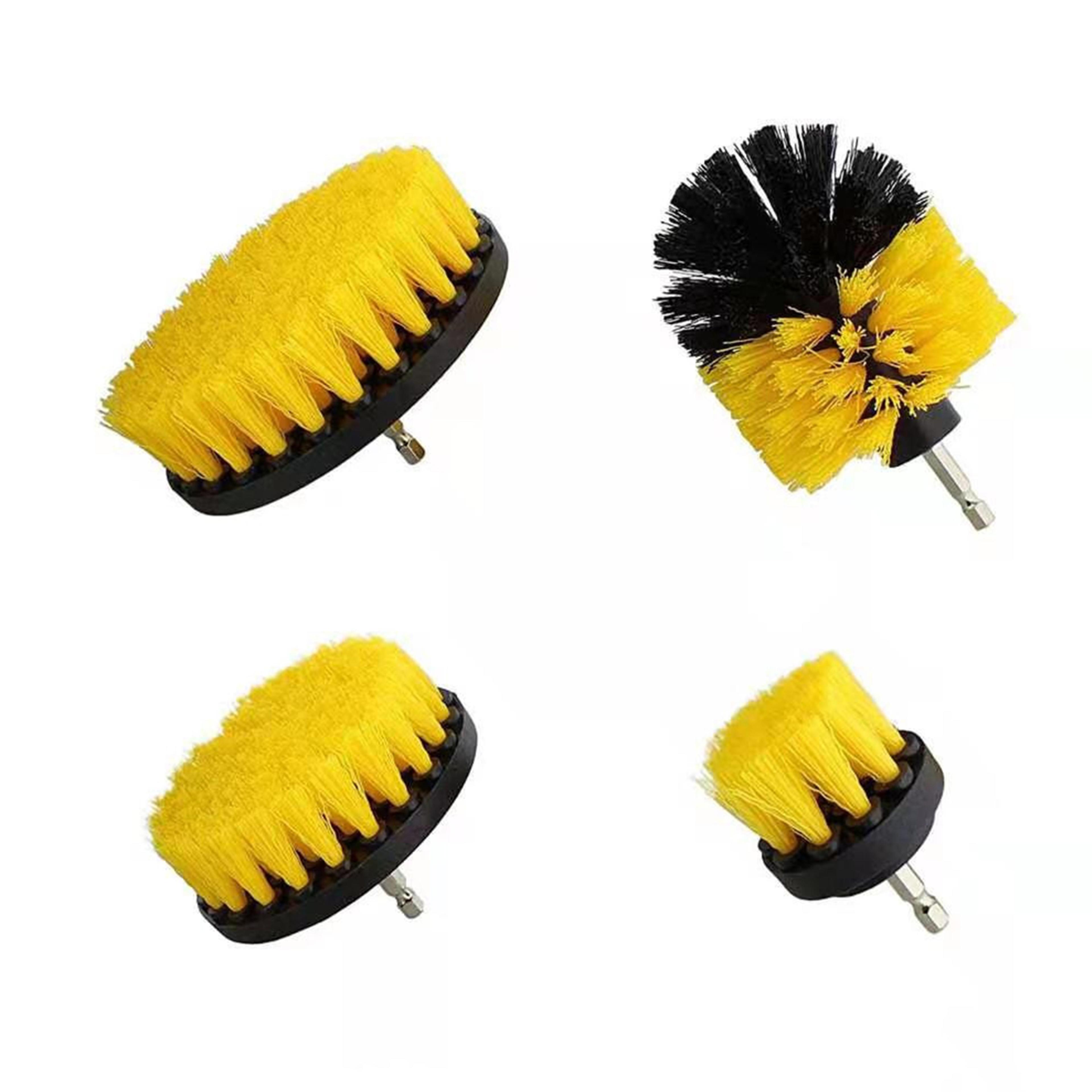 Electric Cleaning Brush Tool For Bathroom Kitchen Car Tile Plastic Scrubber Kit 1
