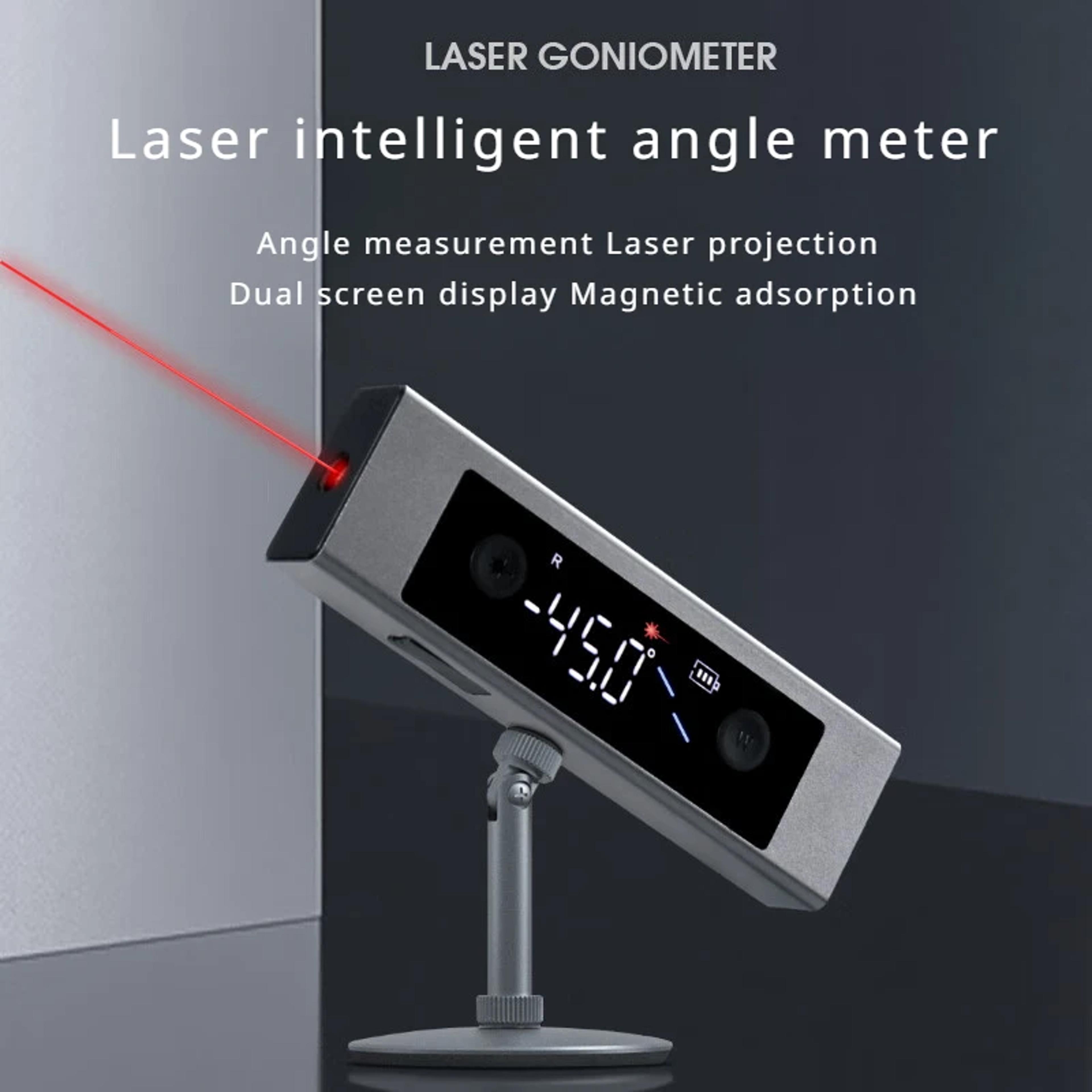 Digital Laser Level Goniometer Auto Calibration Angle Meter Protractor Inclinometer For Woodworking 1