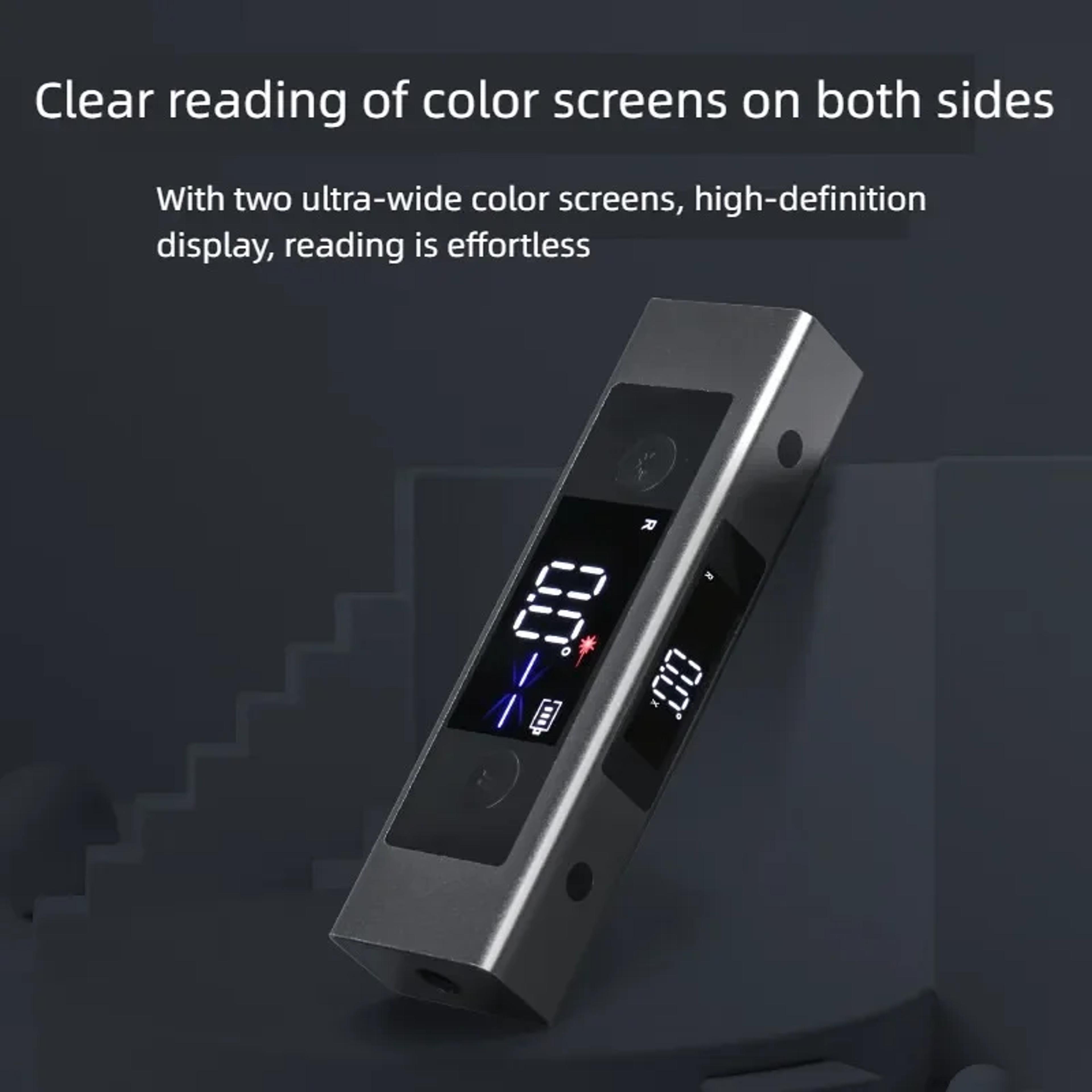 Digital Laser Level Goniometer Auto Calibration Angle Meter Protractor Inclinometer For Woodworking 2
