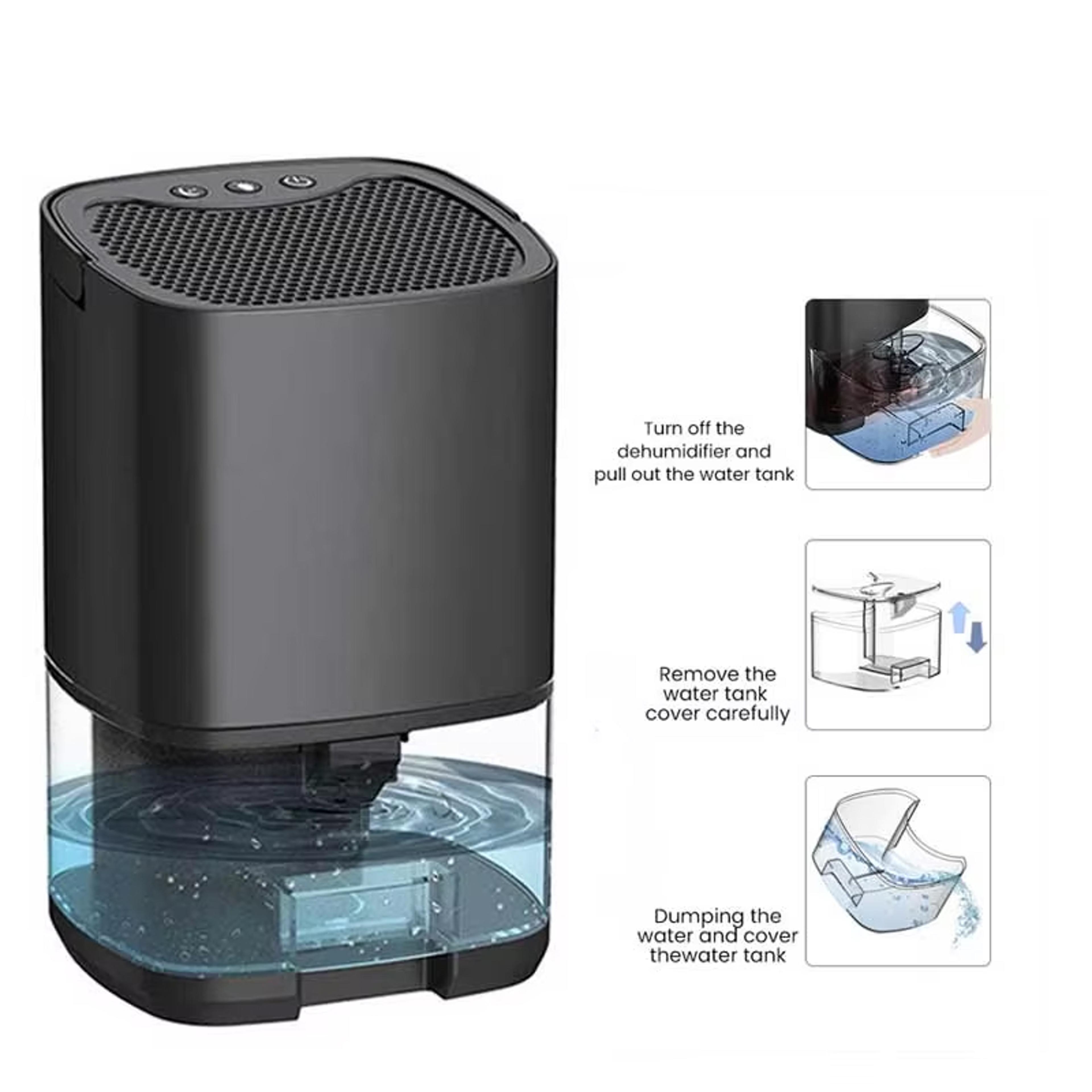 Smart Mini Dehumidifier Household Air Filter Silent Bedroom Office Moisture Absorption Small Deodor 2
