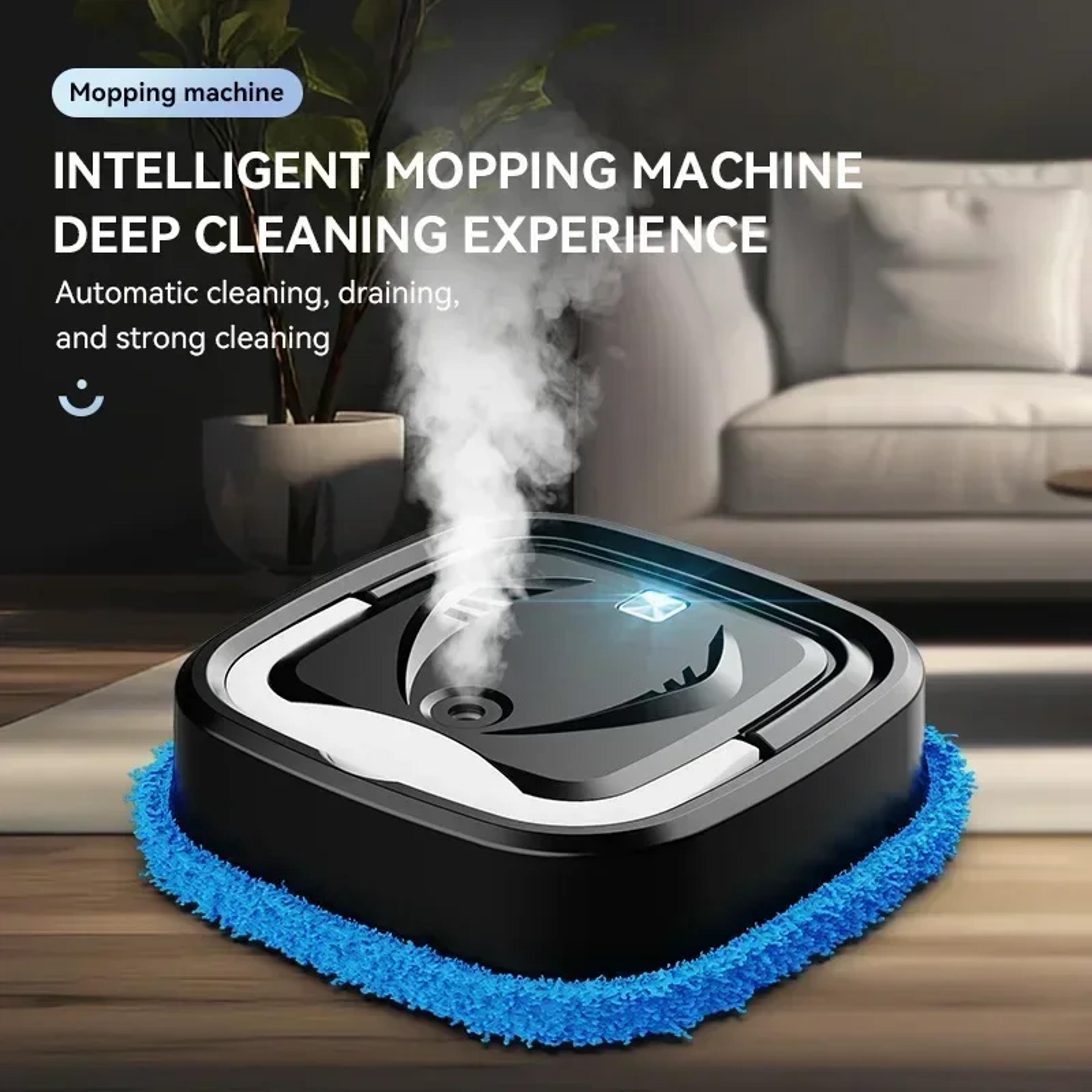 Robotic Vacuum Cleaner With Strong Suction Auto Mopping Wireless App Control Auto Charging For Pet  2