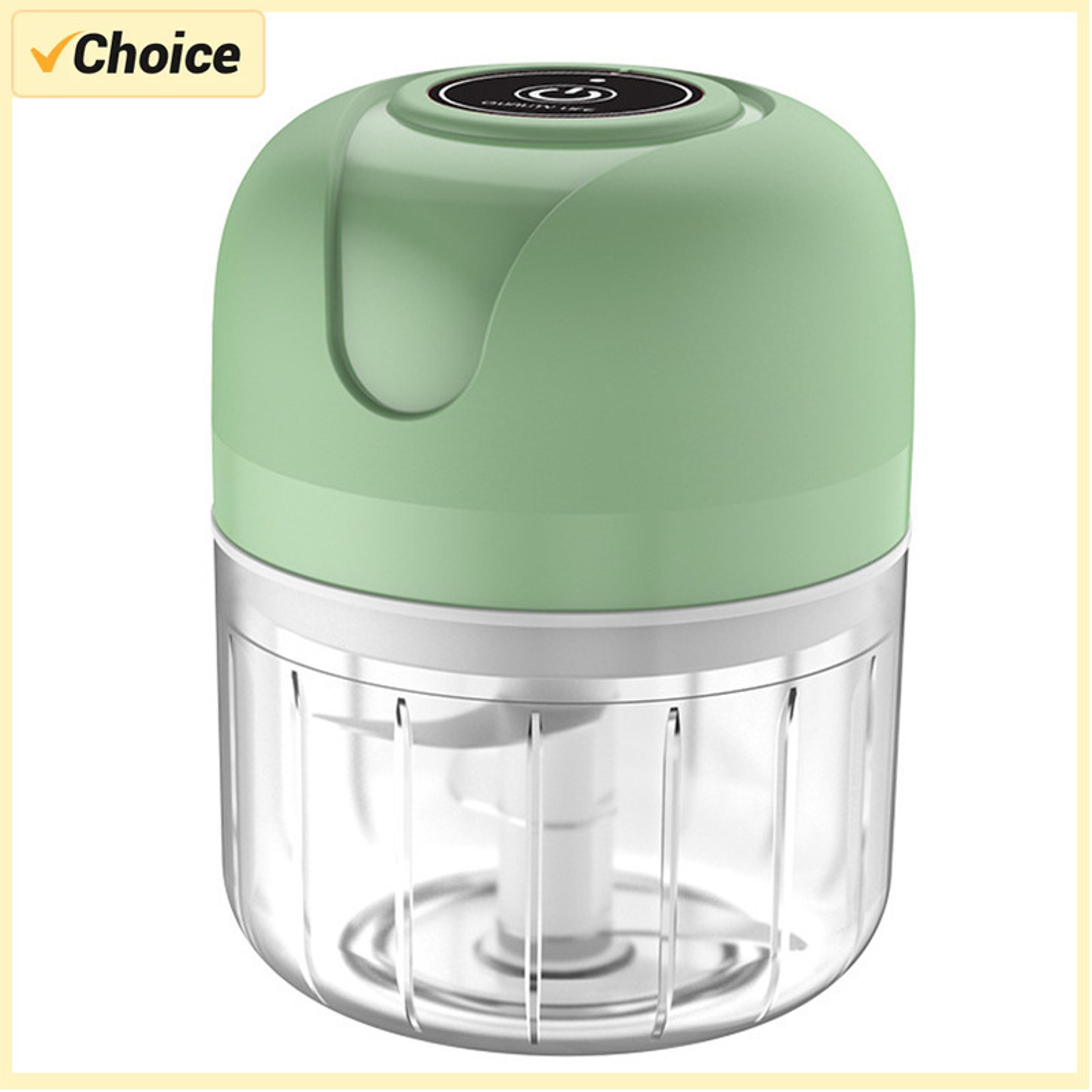 Electric Garlic Masher Crusher Portable Kitchen Food Chopper USB Meat Grinder Vegetable Chopper 0