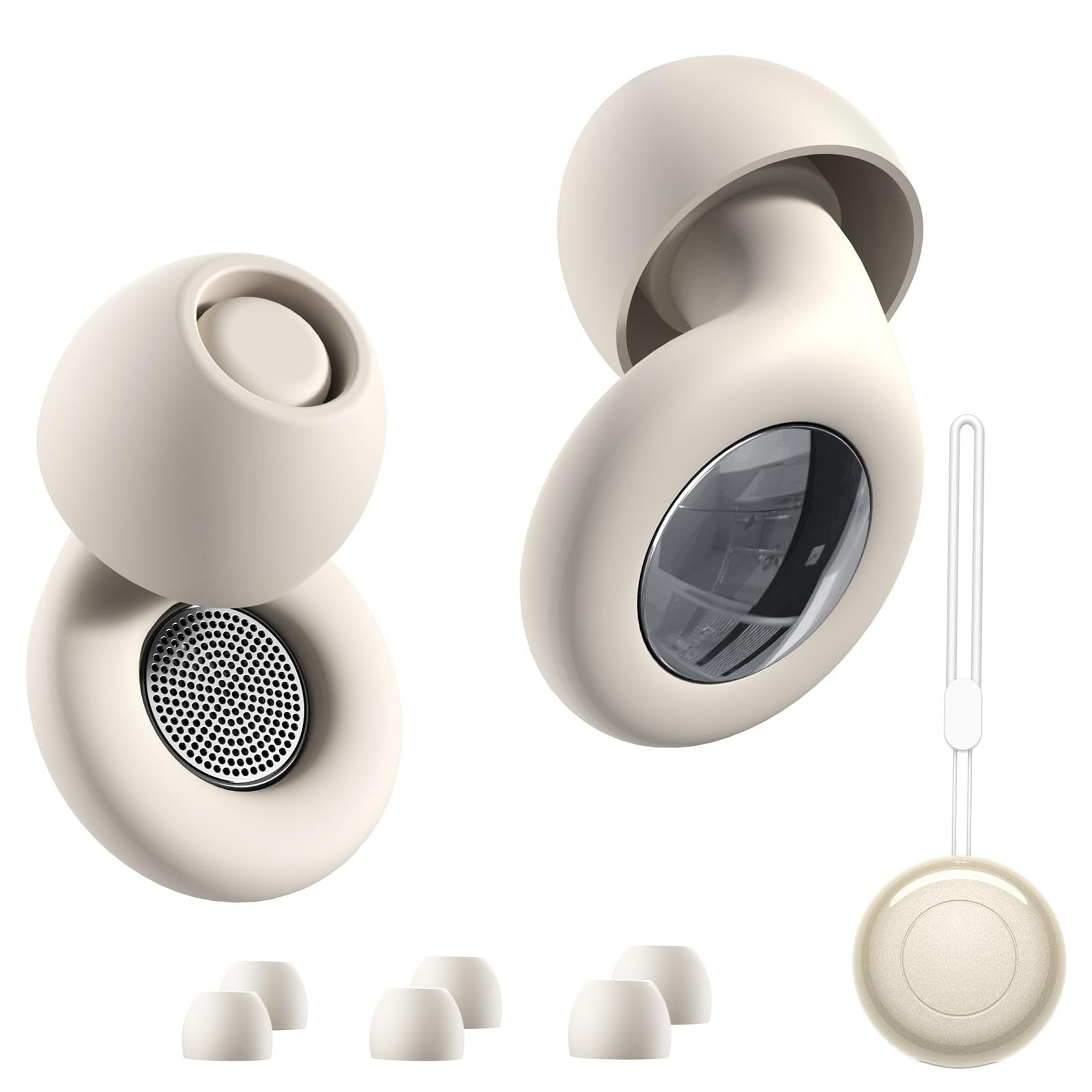 Noise Cancelling Ear Plugs Silicone Ear Plugs For Sleeping Concerts Traveling Studying Focus Reusab 4