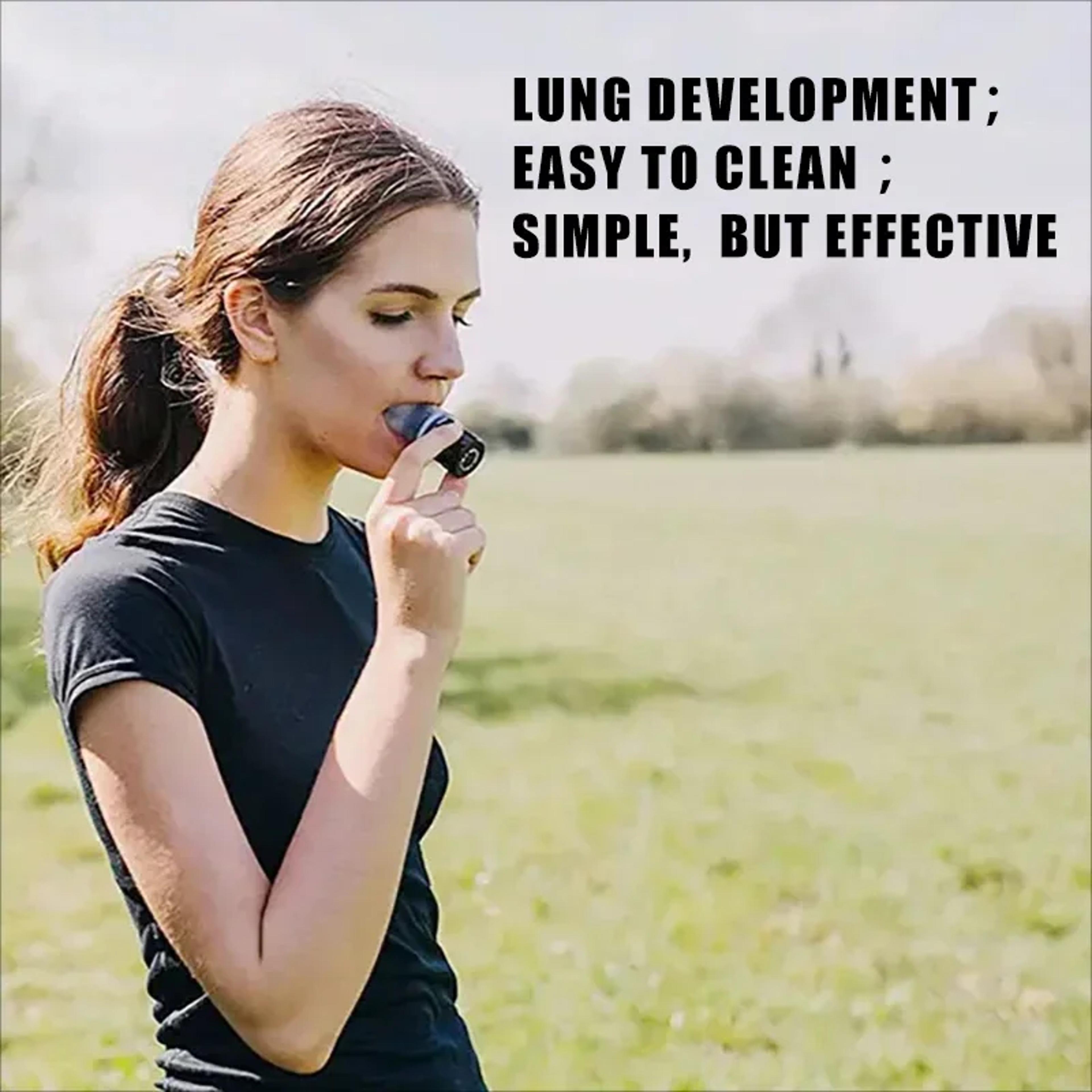 Adjustable Portable Lung Capacity Trainer Abdominal Breathing Improve Lung Capacity And Sleep Quali 2