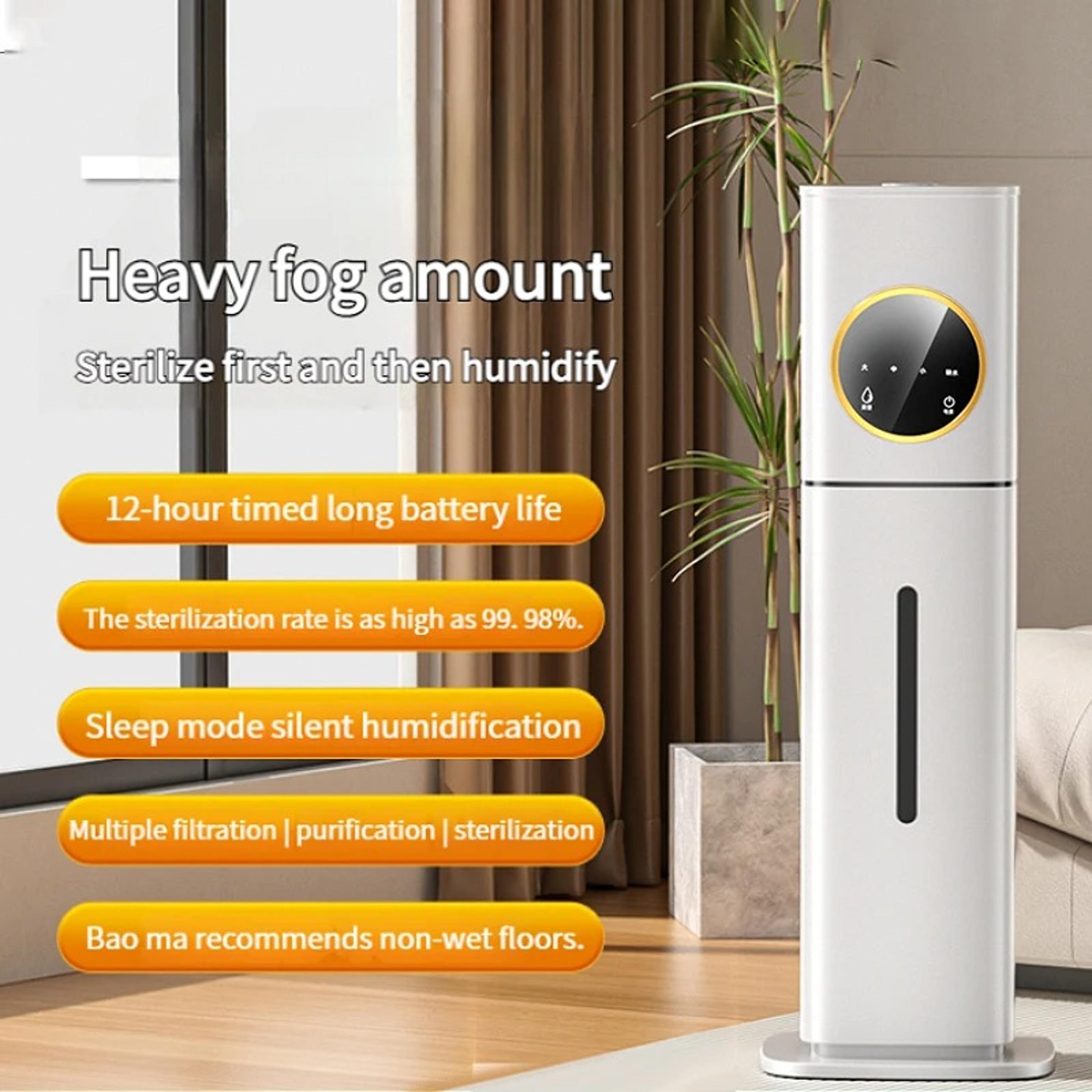Smart APP Controlled Cool Mist Humidifier With LED Display Ultra Quiet For Home And Office Rooms 4