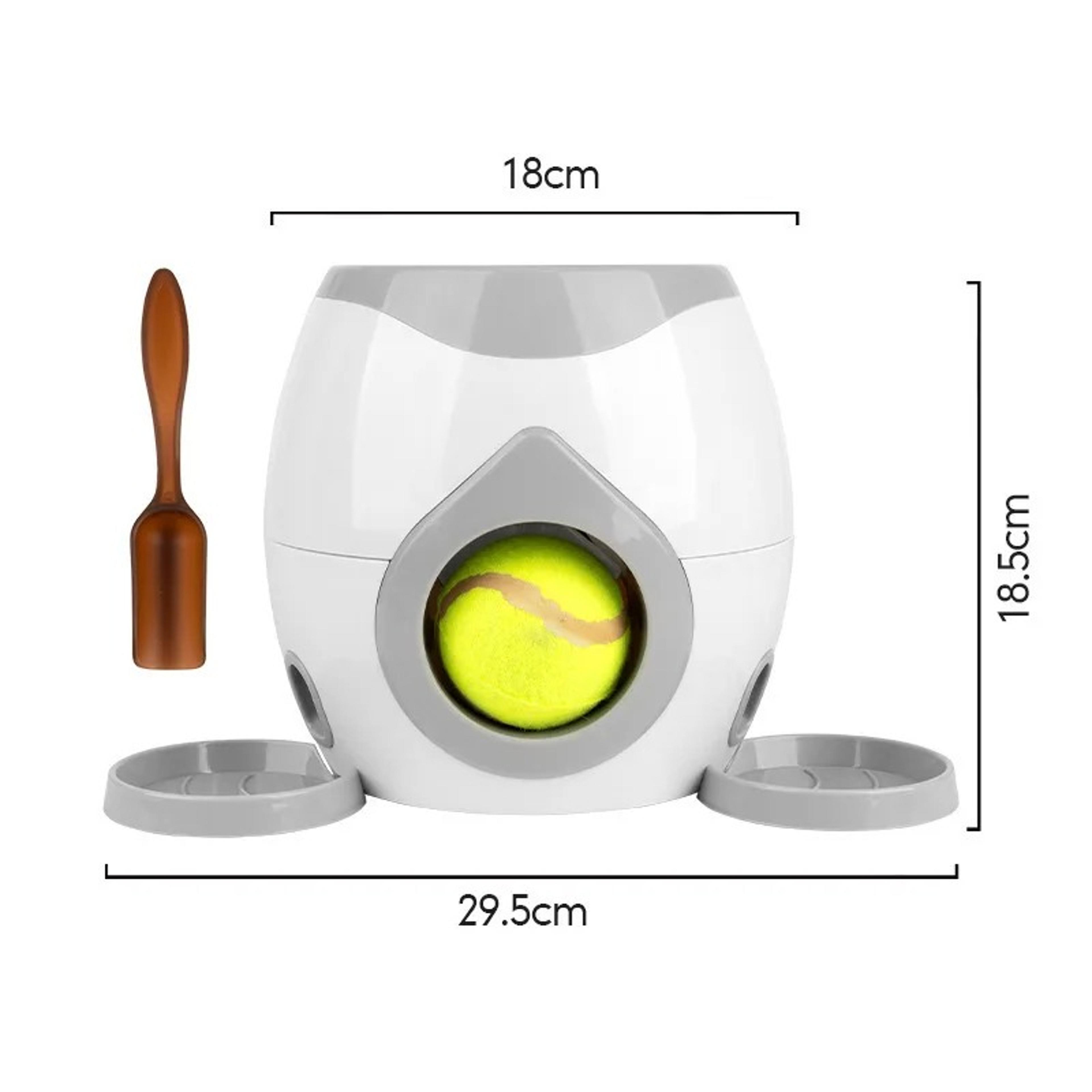Automatic Interactive Dog Toy Tennis Ball Launcher And Feeding Machine For Dog Training And Rewards 5