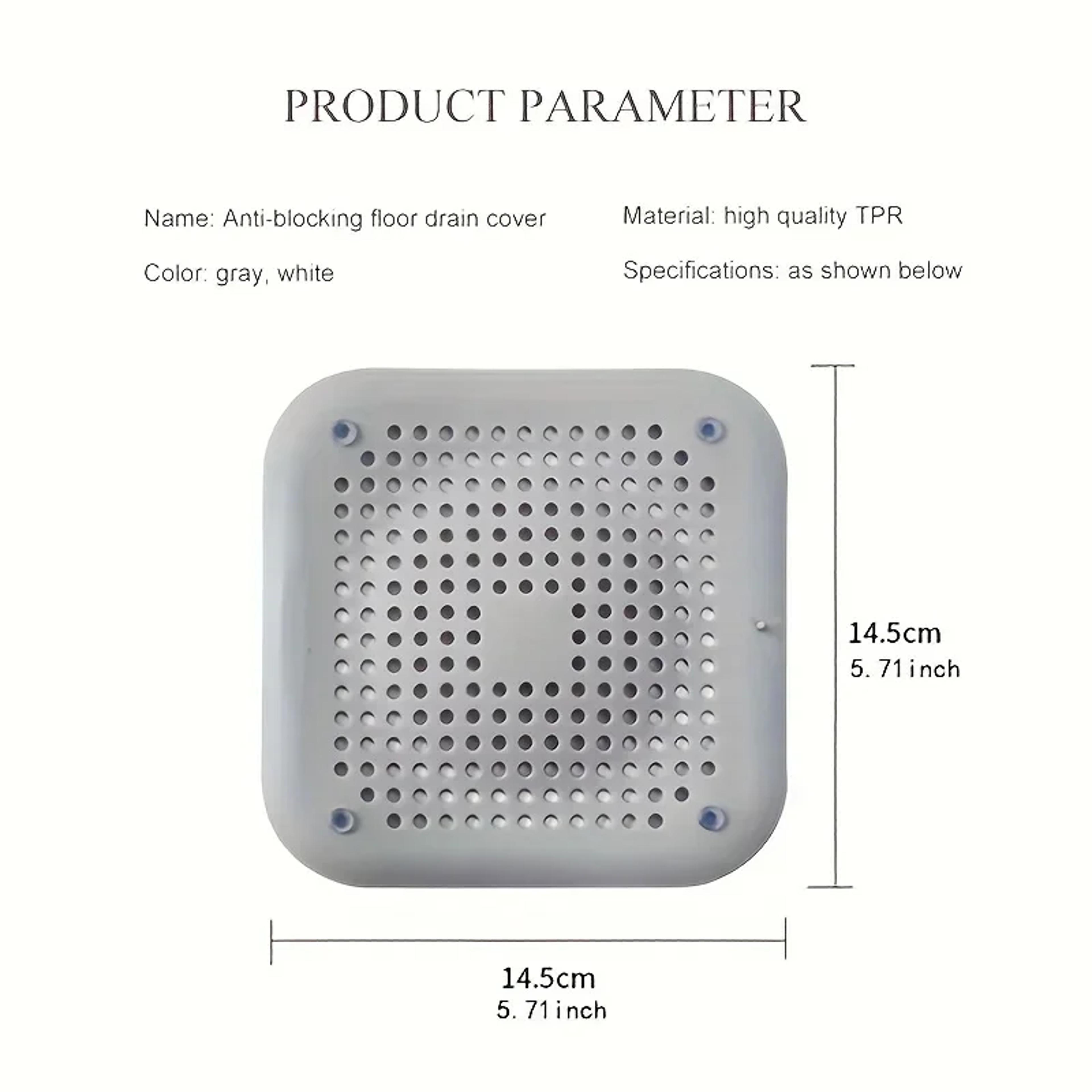 Silicone Hair Filter Sink Drain Stopper AntiBlocking Bathtub Shower Floor Strainer Kitchen Deodoran 1