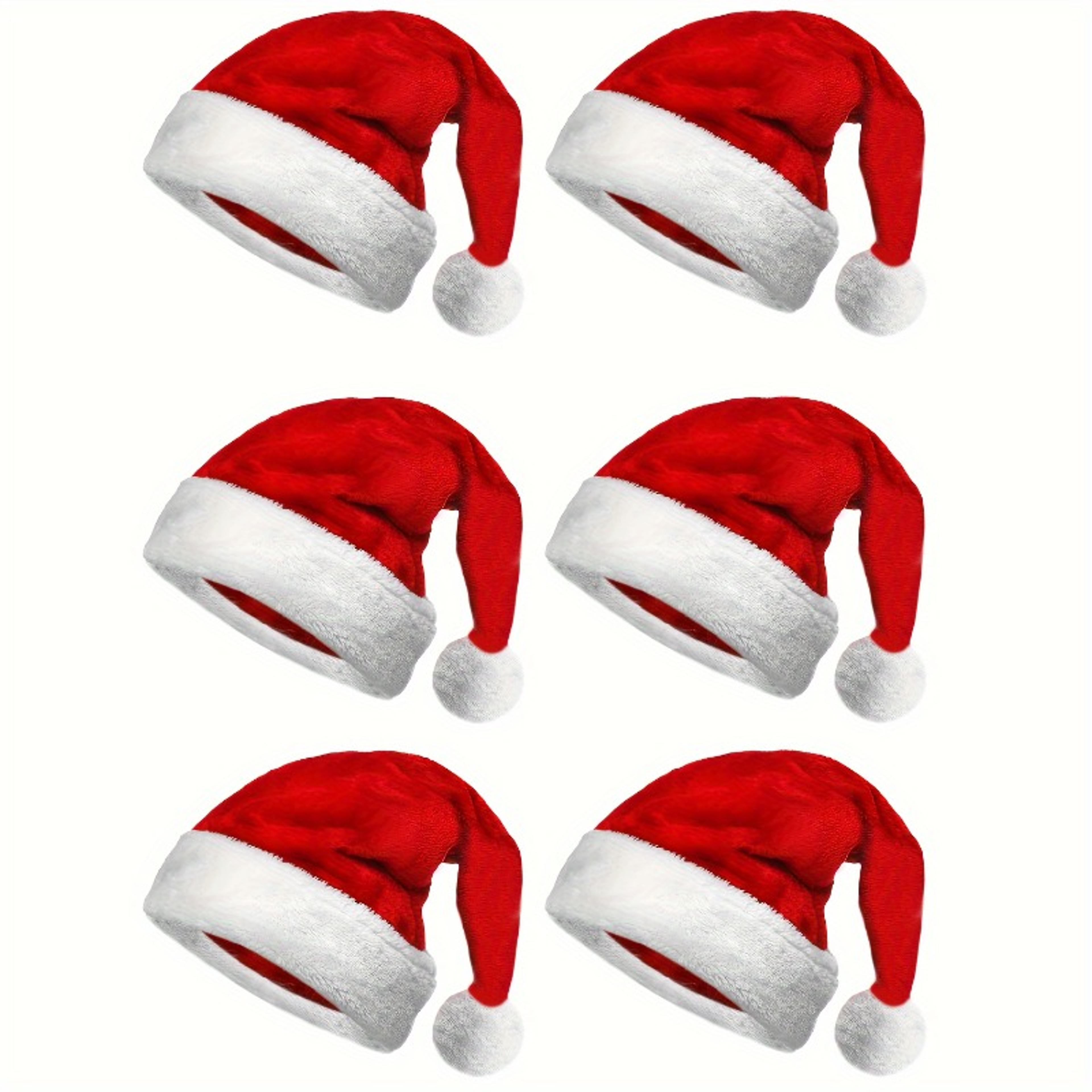 Iconic Santa Cap For Holiday Parties Adult Unisex Christmas Santa Hat 5
