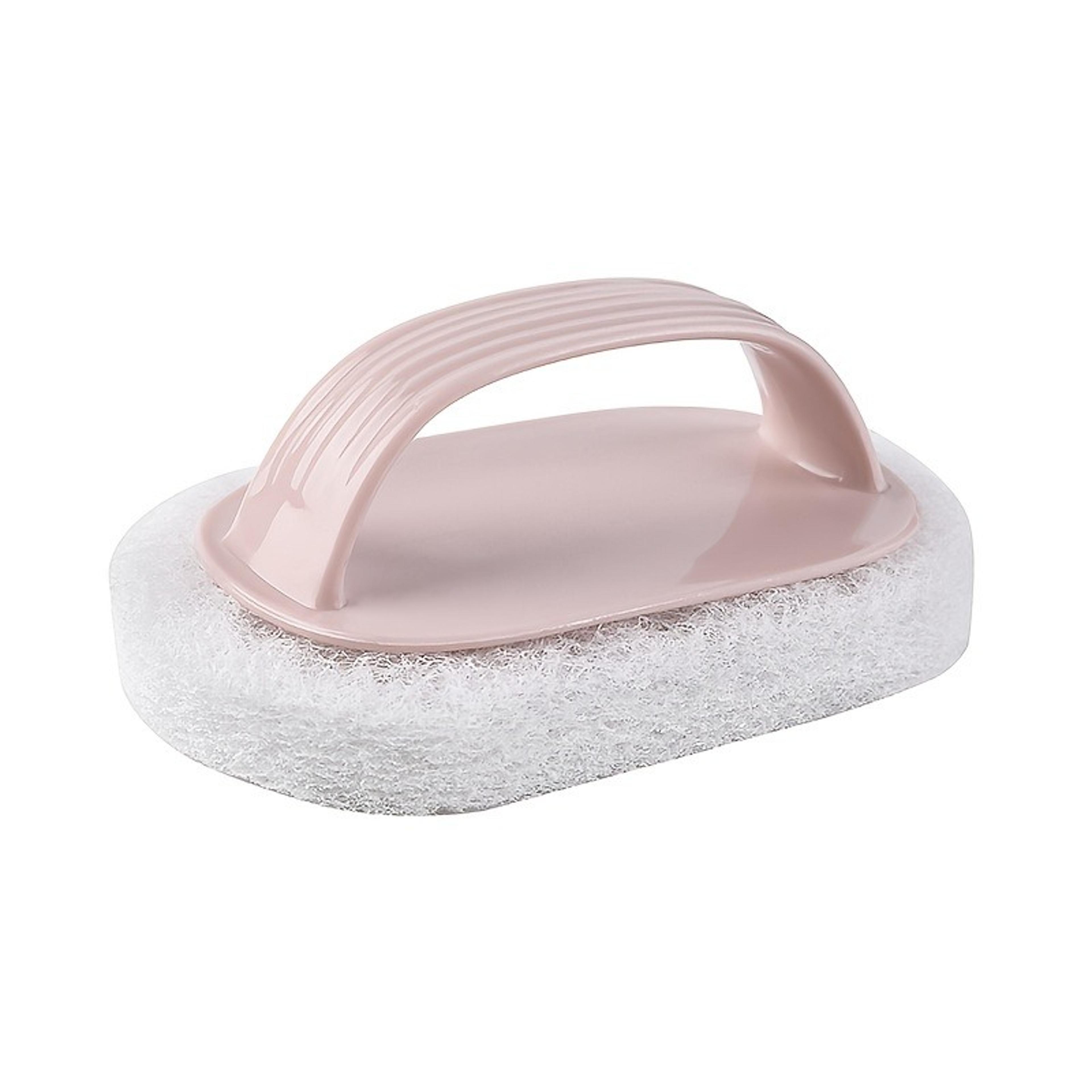 Plastic Bathroom Tile Cleaning Brush Magic Sponge Scrubber With Handle Window Cleaner Bathroom Acce 6