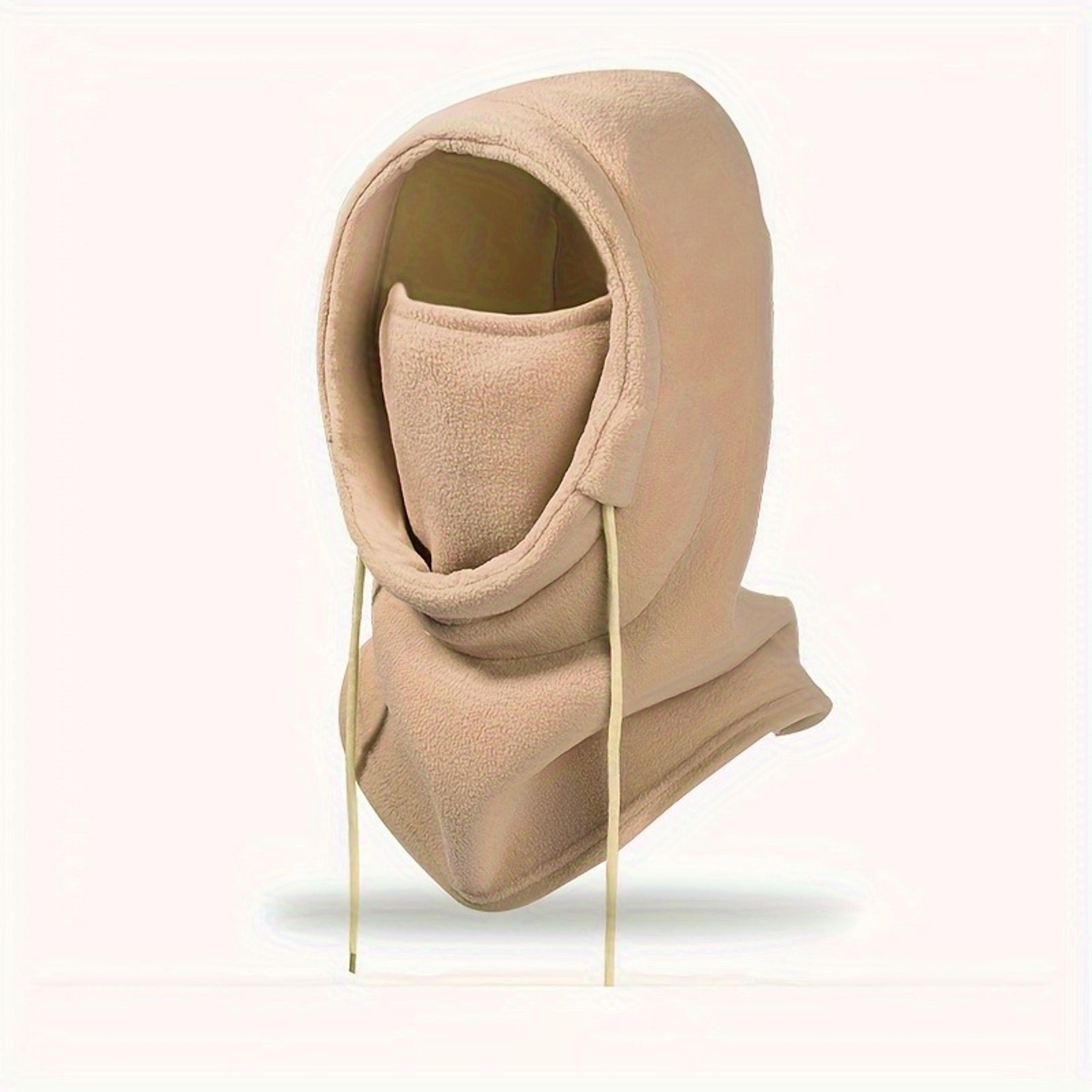 Outdoor Winter Thermal Neck Warmer Balaclava Face Mask Fleece Hood Hat Snood Windproof Keep Warm Cy 6