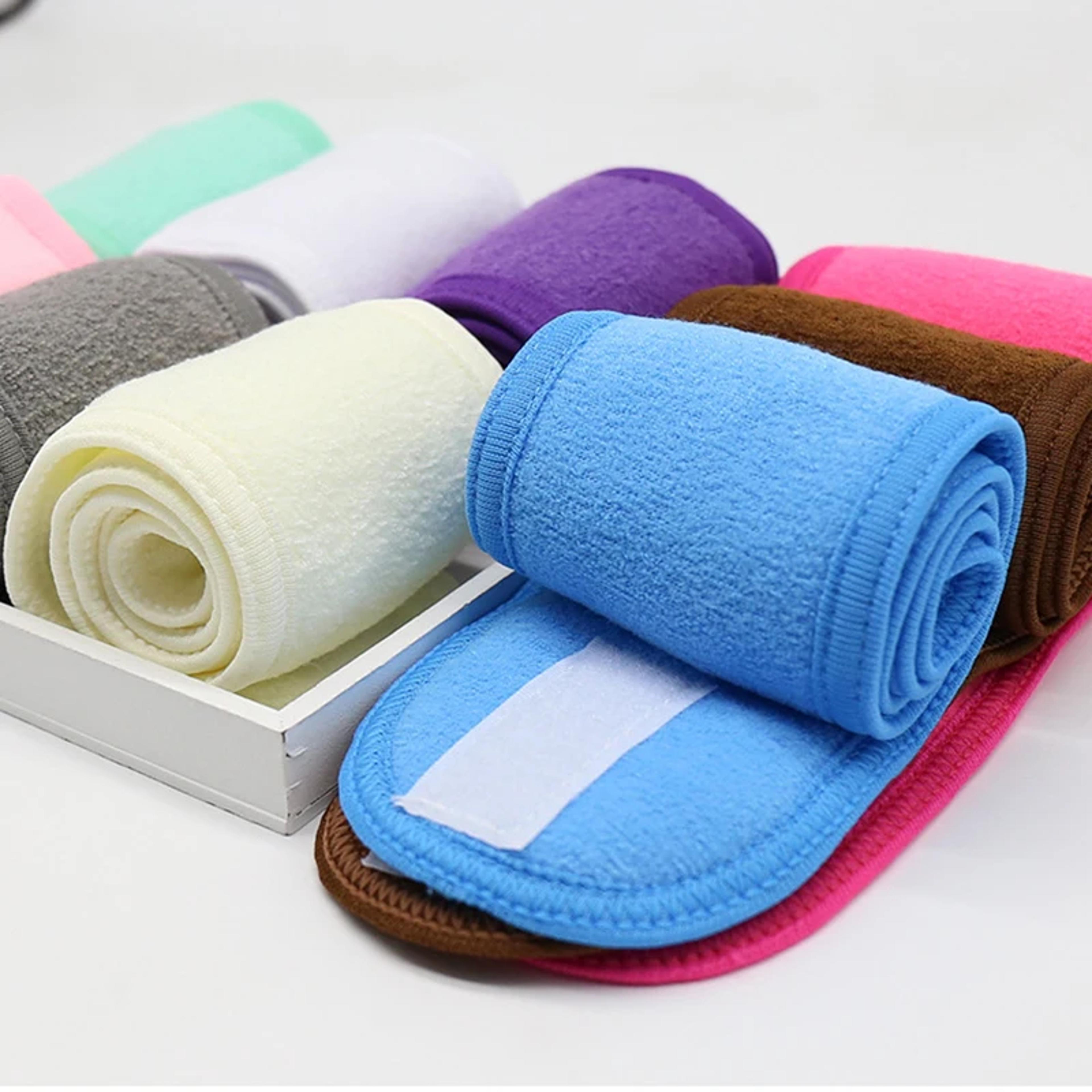 Wide Head Bands Adjustable Hairband For Bath Spa Makeup Shower Face Wash For Women Ladies 2
