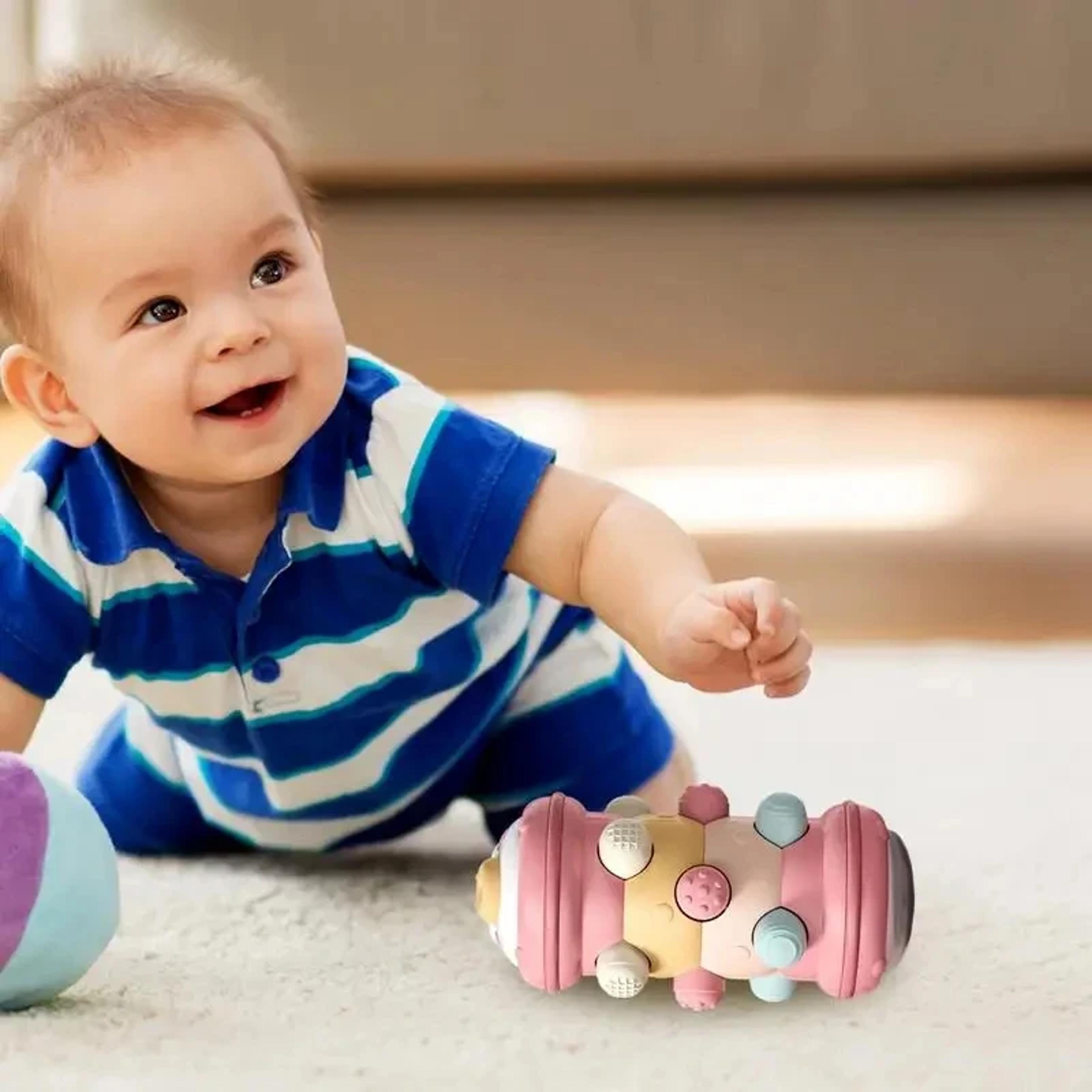 Montessori Baby Crawling Roller Toy Tummy Time Sensory Toy For Infants Educational Development Toy 1