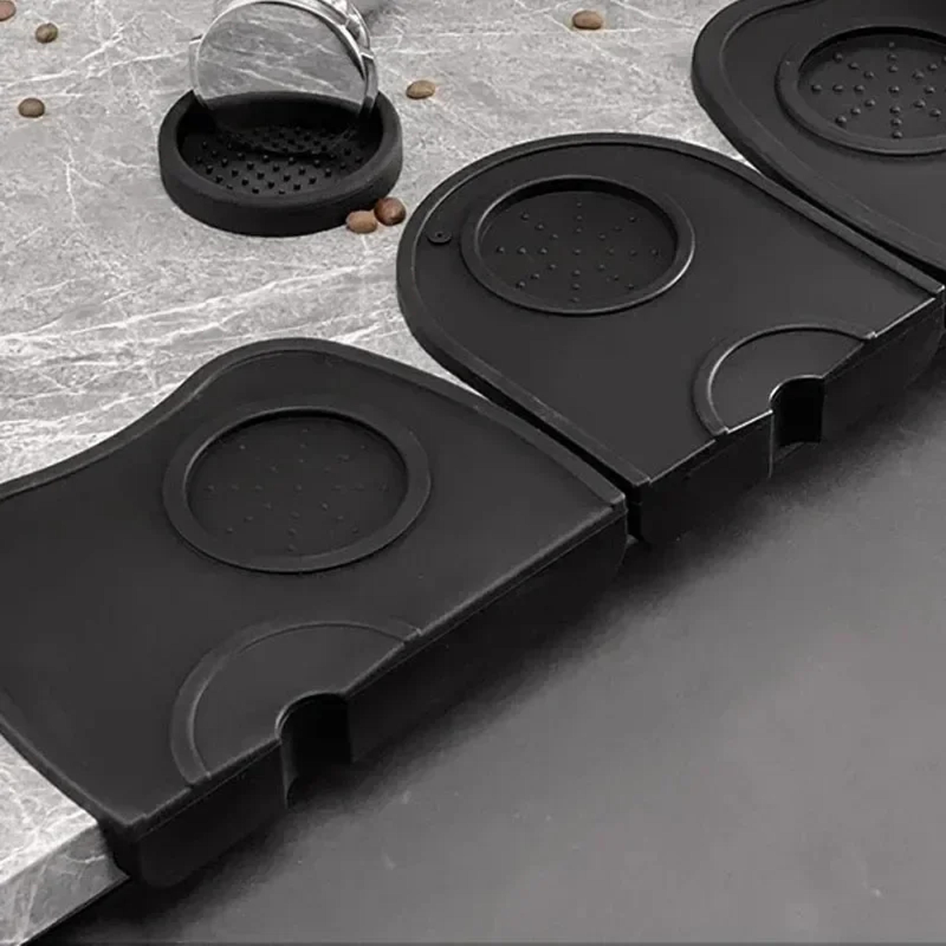 Mat Coffee Powder Pad NonSlip Silicone Tamping Station Barista Tools For Home Kitchen 1