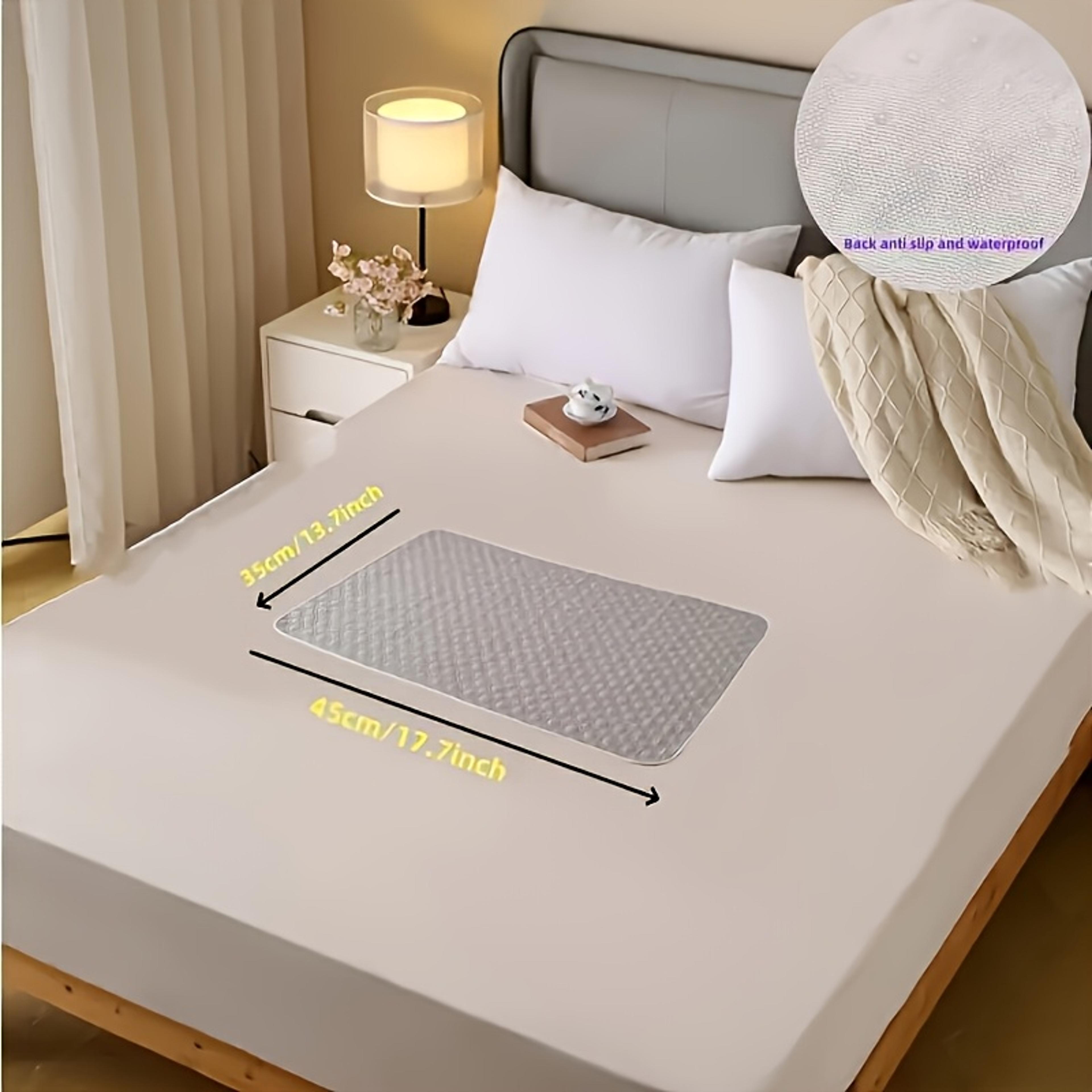 LeakProof Washable Incontinence Pad  Counterslip NonWoven Fabric Bed Mat For Seniors Pets Menstruat 4
