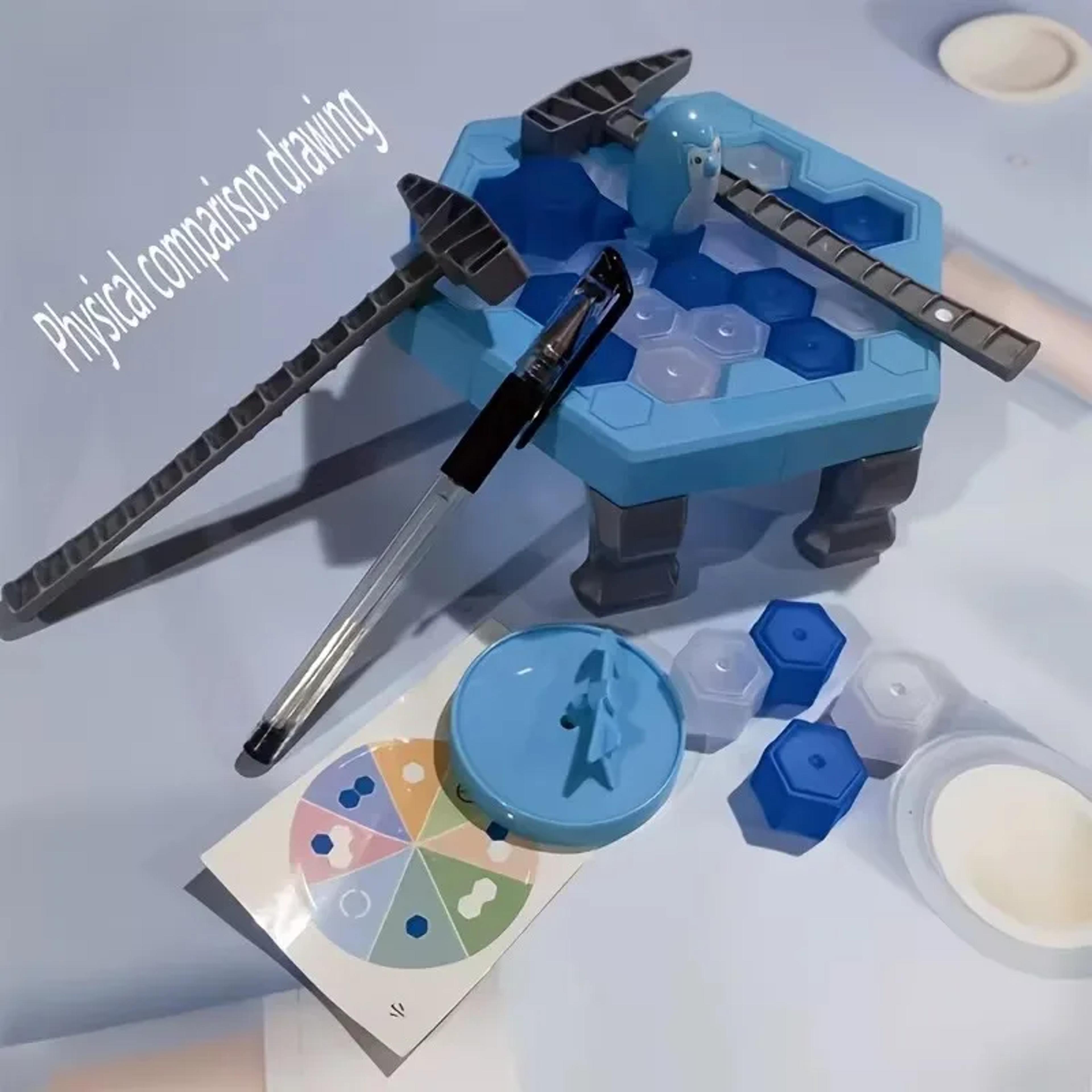 Ice Breaker Knocking And Disassembling Wall Game Save Penguin Interactive Toy 5