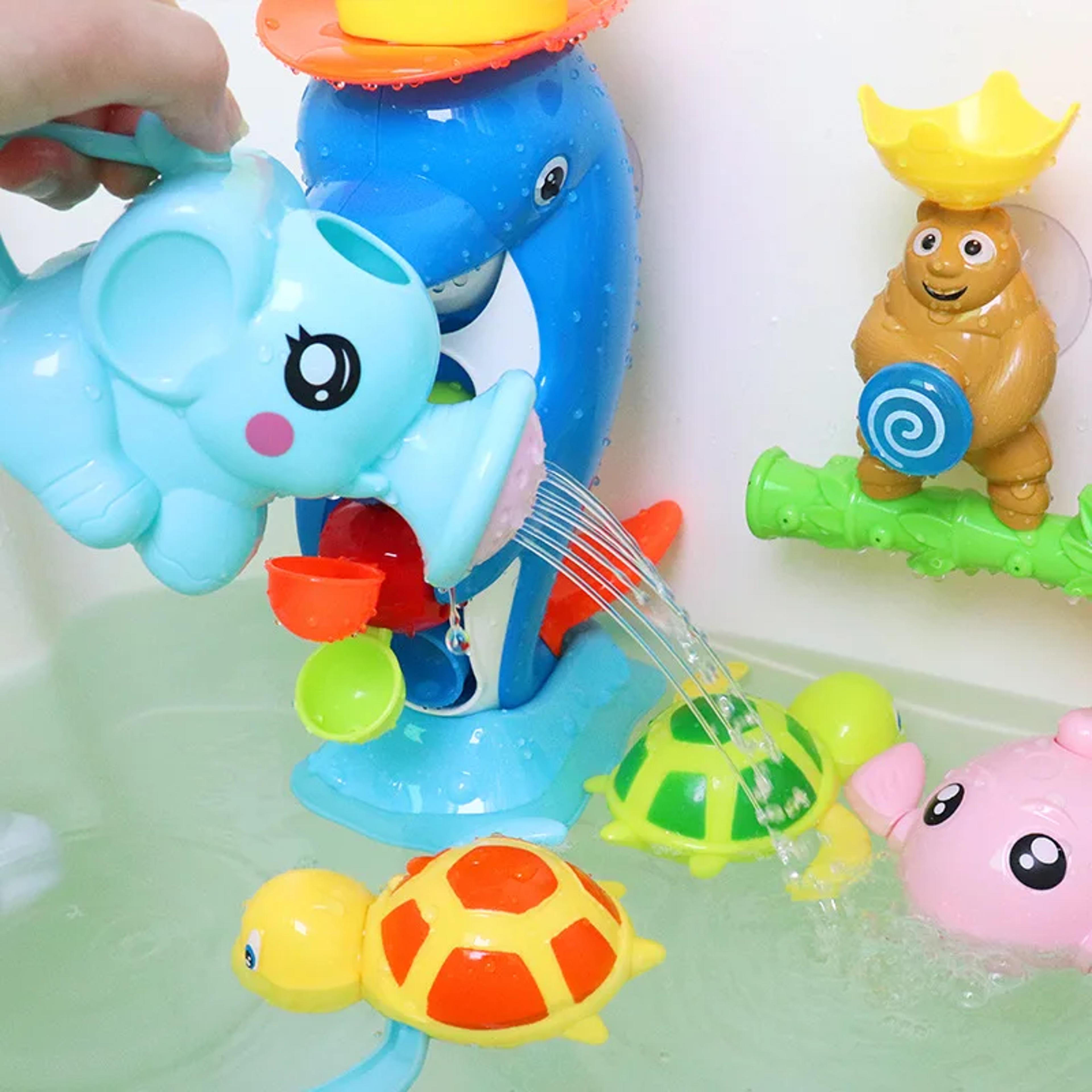 Cute Elephant Bath Toy Water Spraying Clouds For Kids Bathing Swimming Toy 1