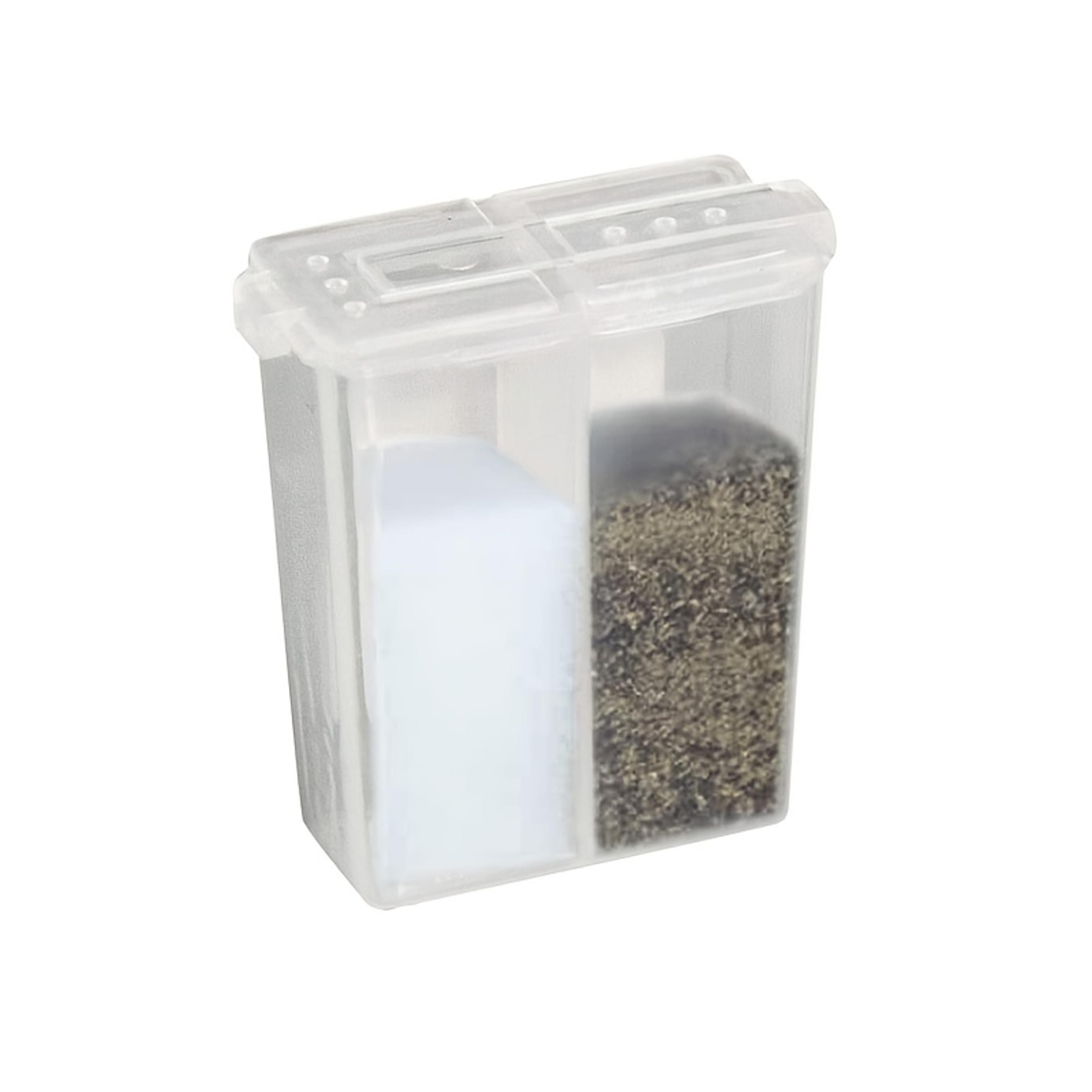 Compartment Camping Seasoning Shaker Spice Jar With Lid Outdoor BBQ Salt Pepper Storage Box 4