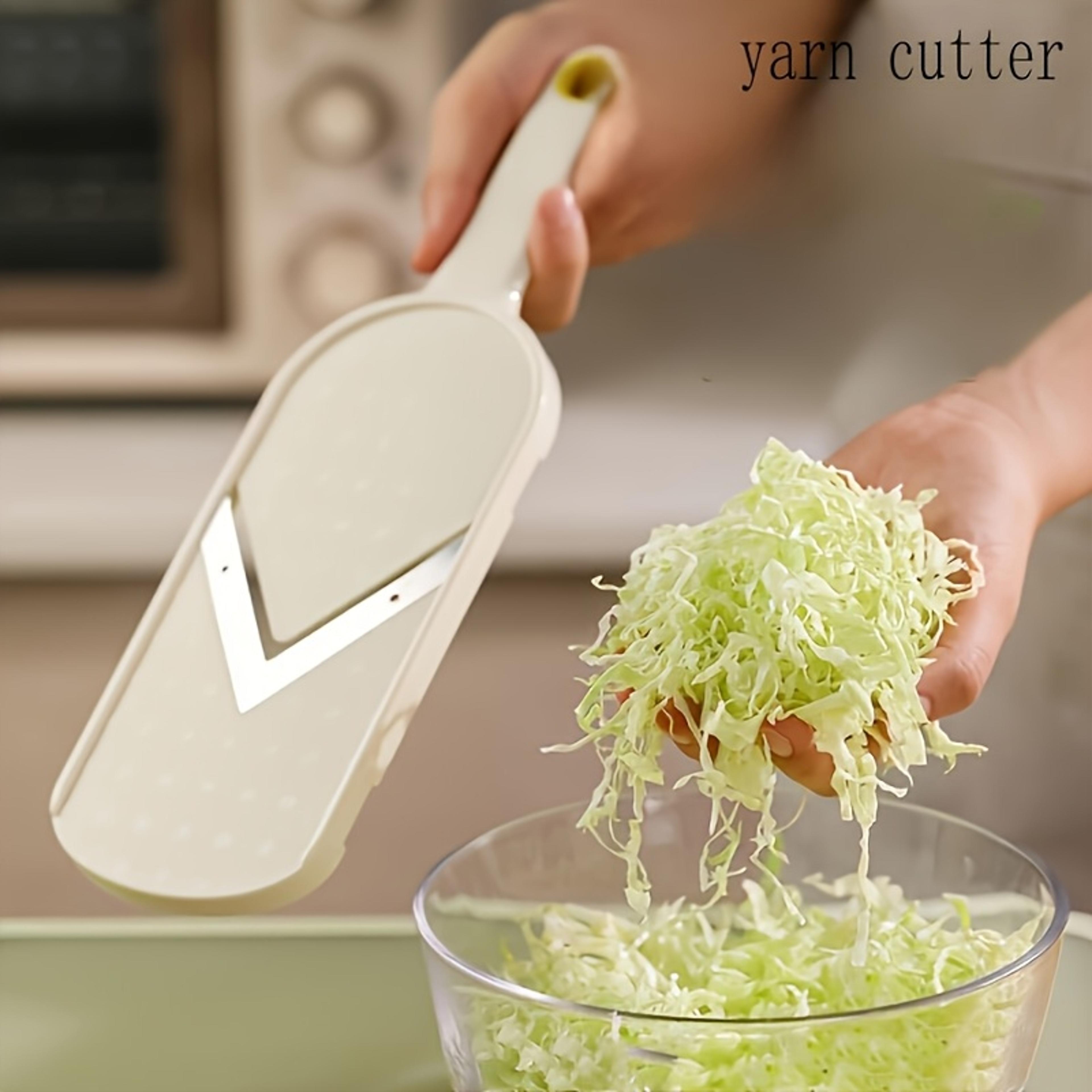 UltraFine Cabbage Grater  Vegetable Slicing Tool For Salads Potatoes Onions  More 4
