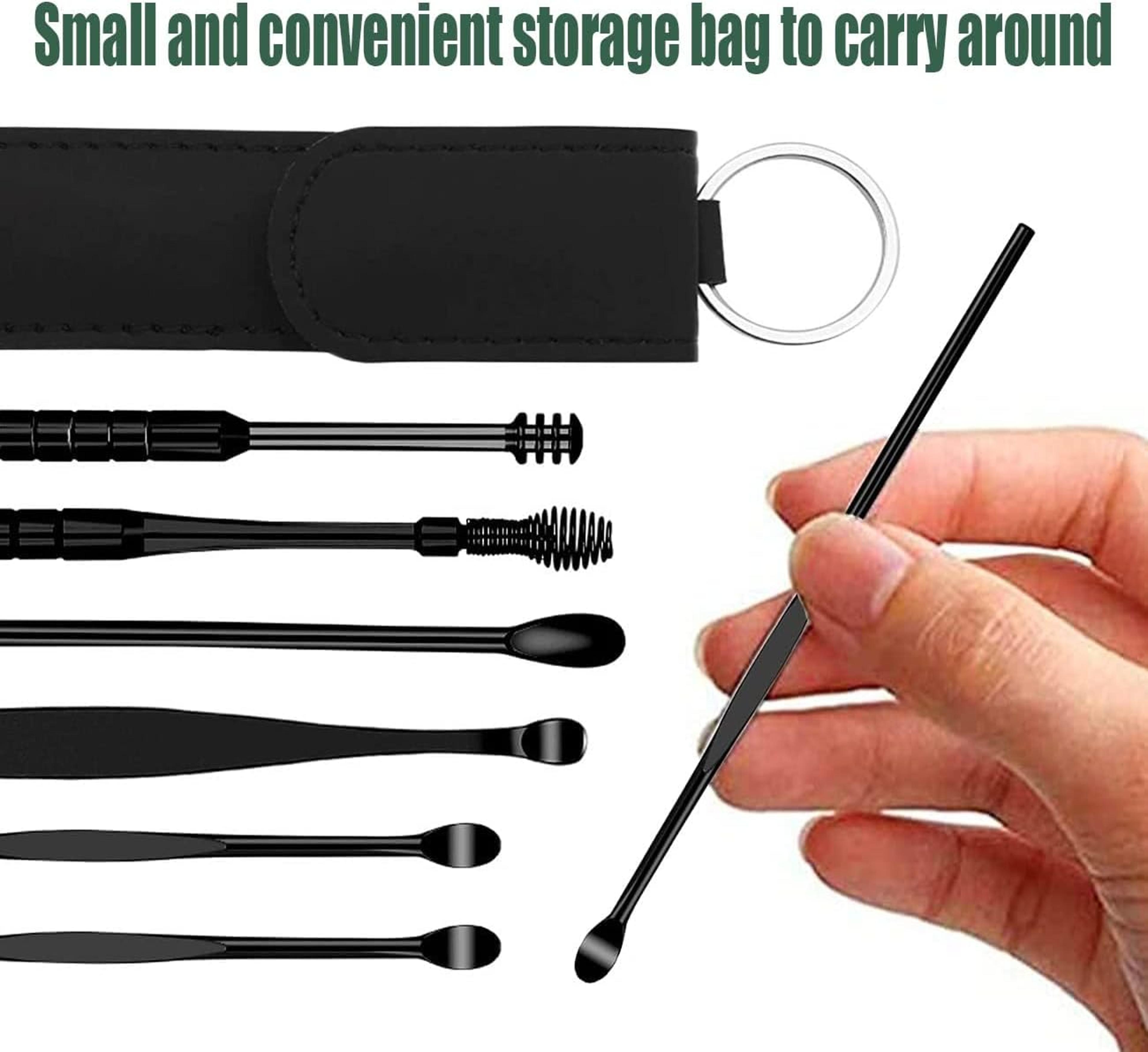 Stainless Steel Ear Wax Removal Kit Precision Ear Cleaner Set 2