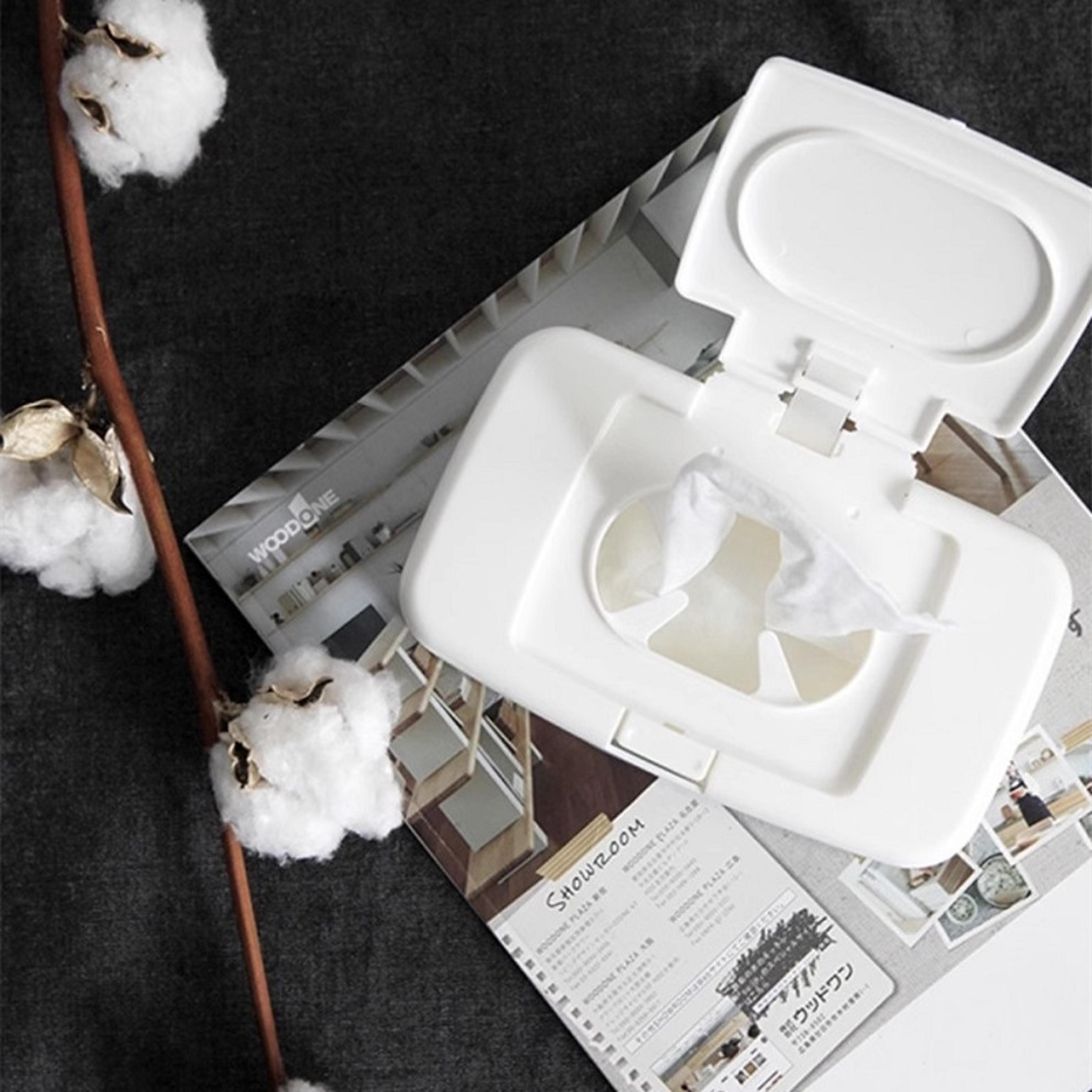 Portable Wet Tissue Box Holder  Convenient Napkin Storage Dispenser For Home Car And Office 2