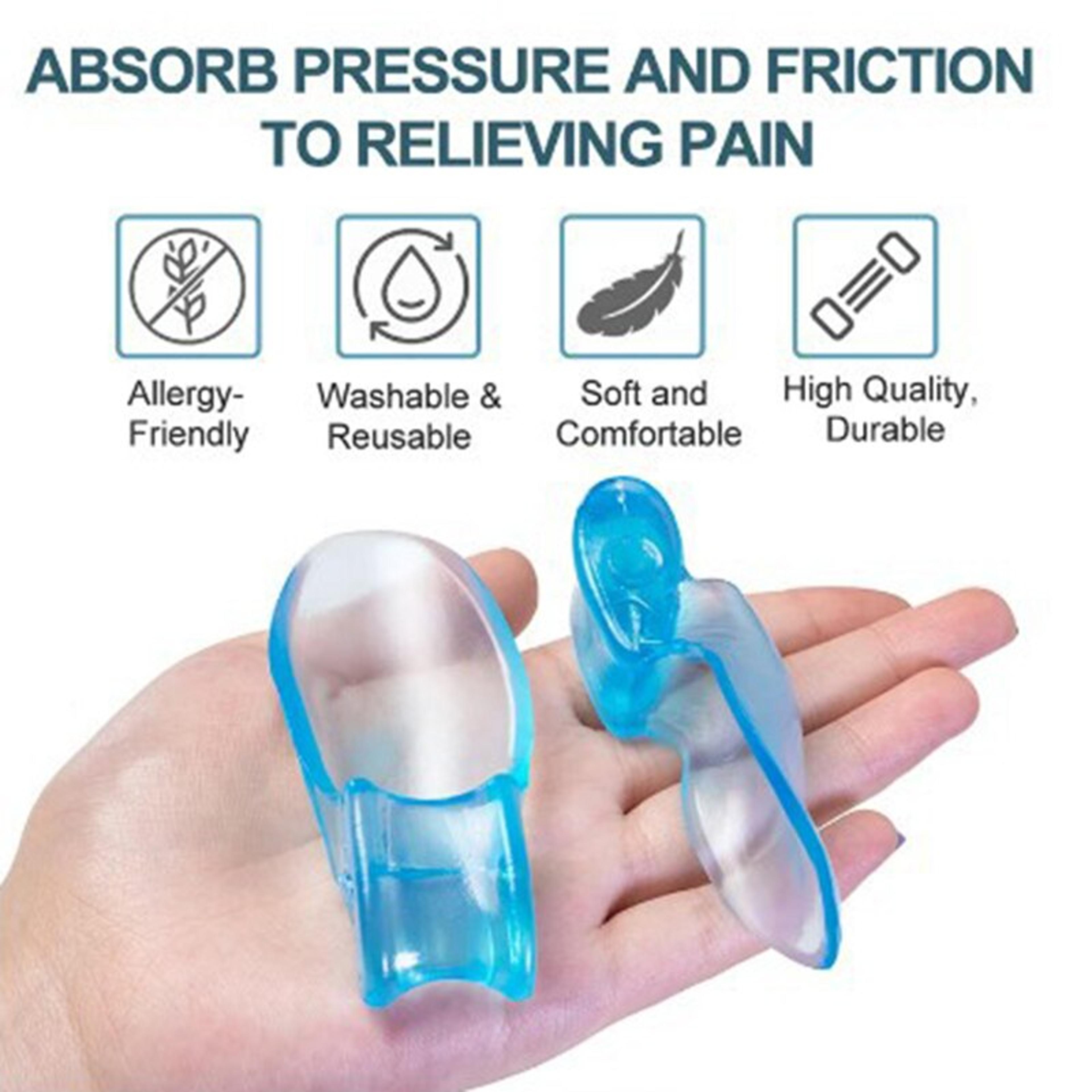 Silicone Toe Splitter Correction Device For Hallux Valgus  Foot Bone Separation 2