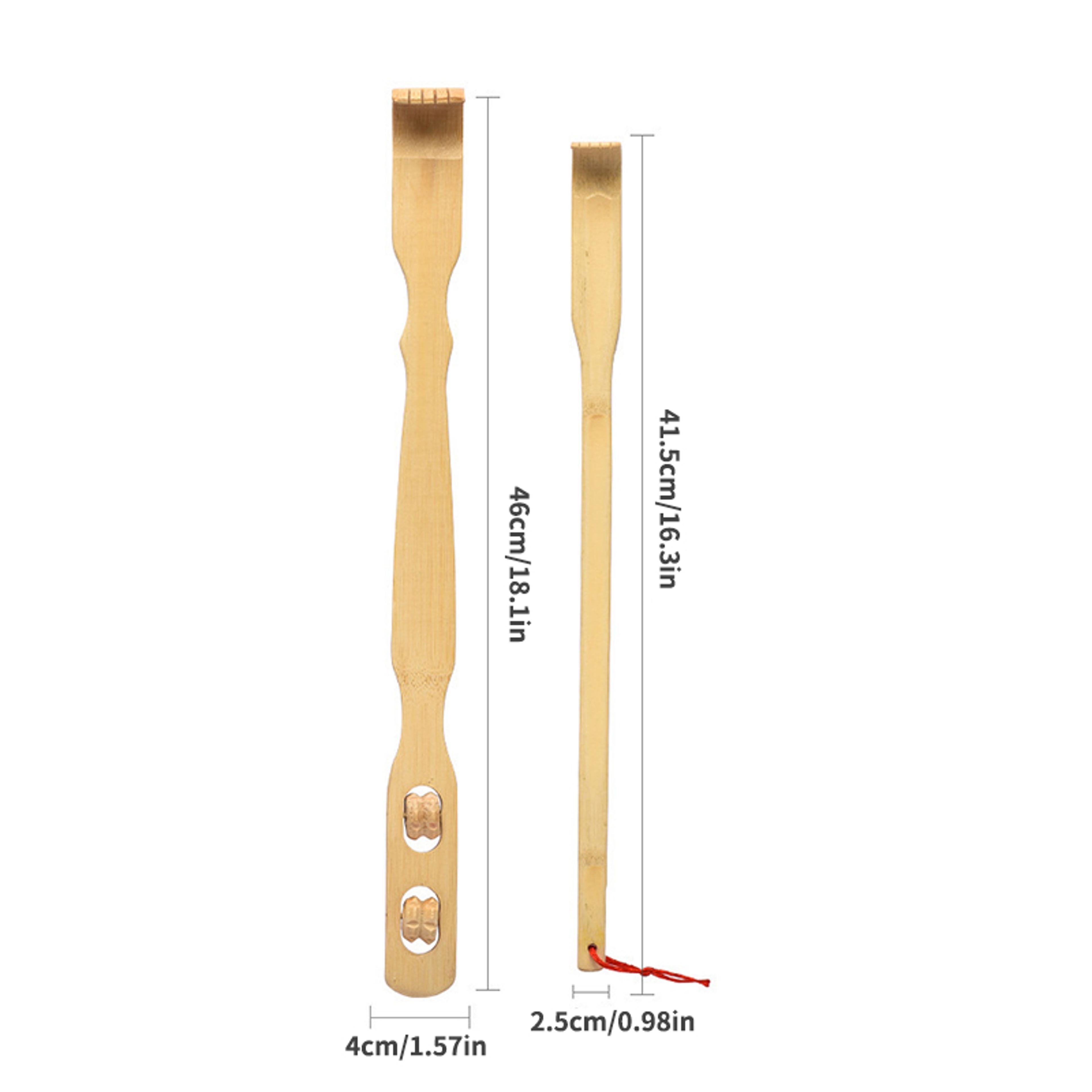 Bamboo AntiItch Back Scratcher  Home Massage Scratching Device 3