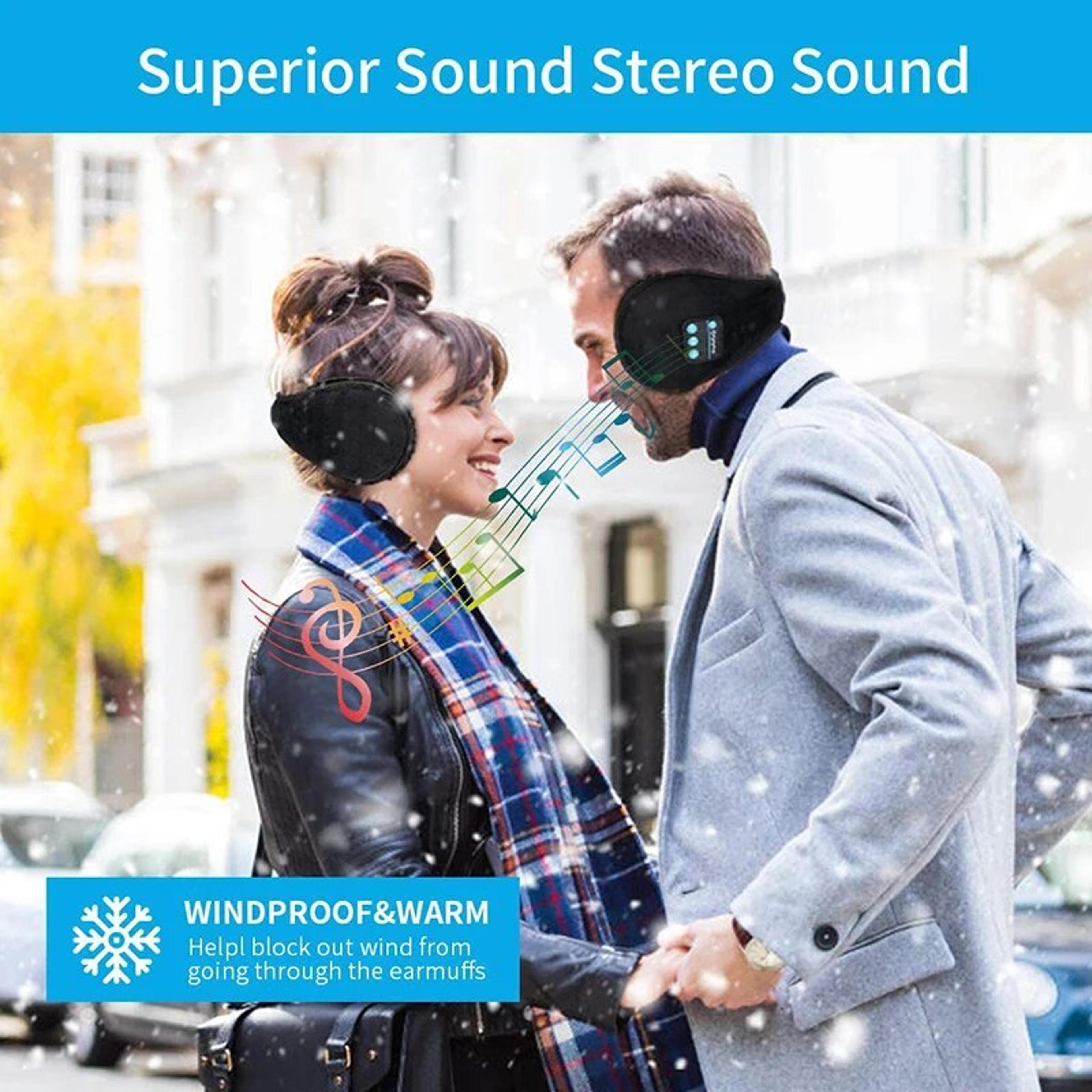 Wireless Earmuffs Bluetooth Music Earmuffs With Intelligent Wireless Sound Technology 3