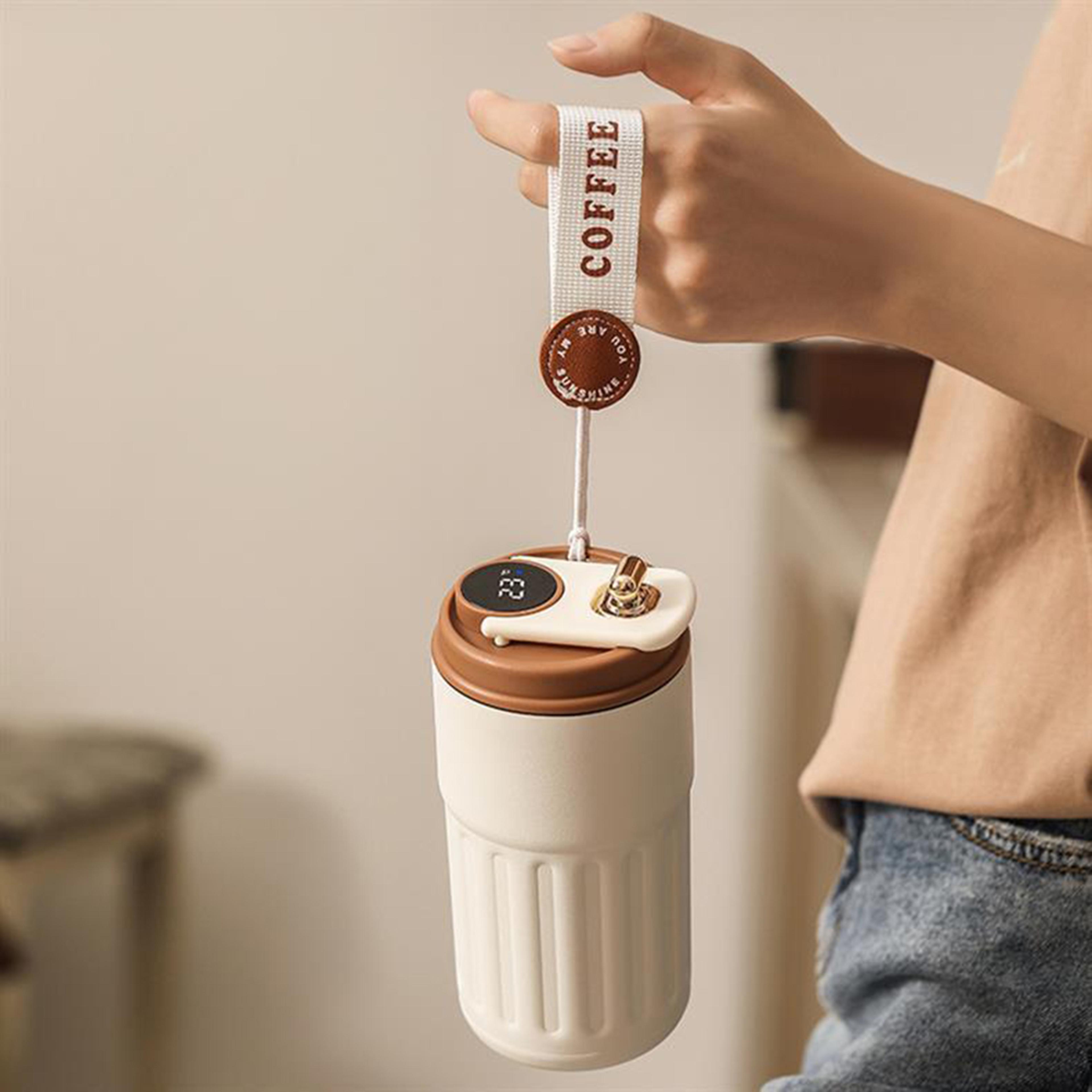 Premium Insulated Travel Coffee Mug Stainless Steel Tumbler Leakproof Reusable Cup 3
