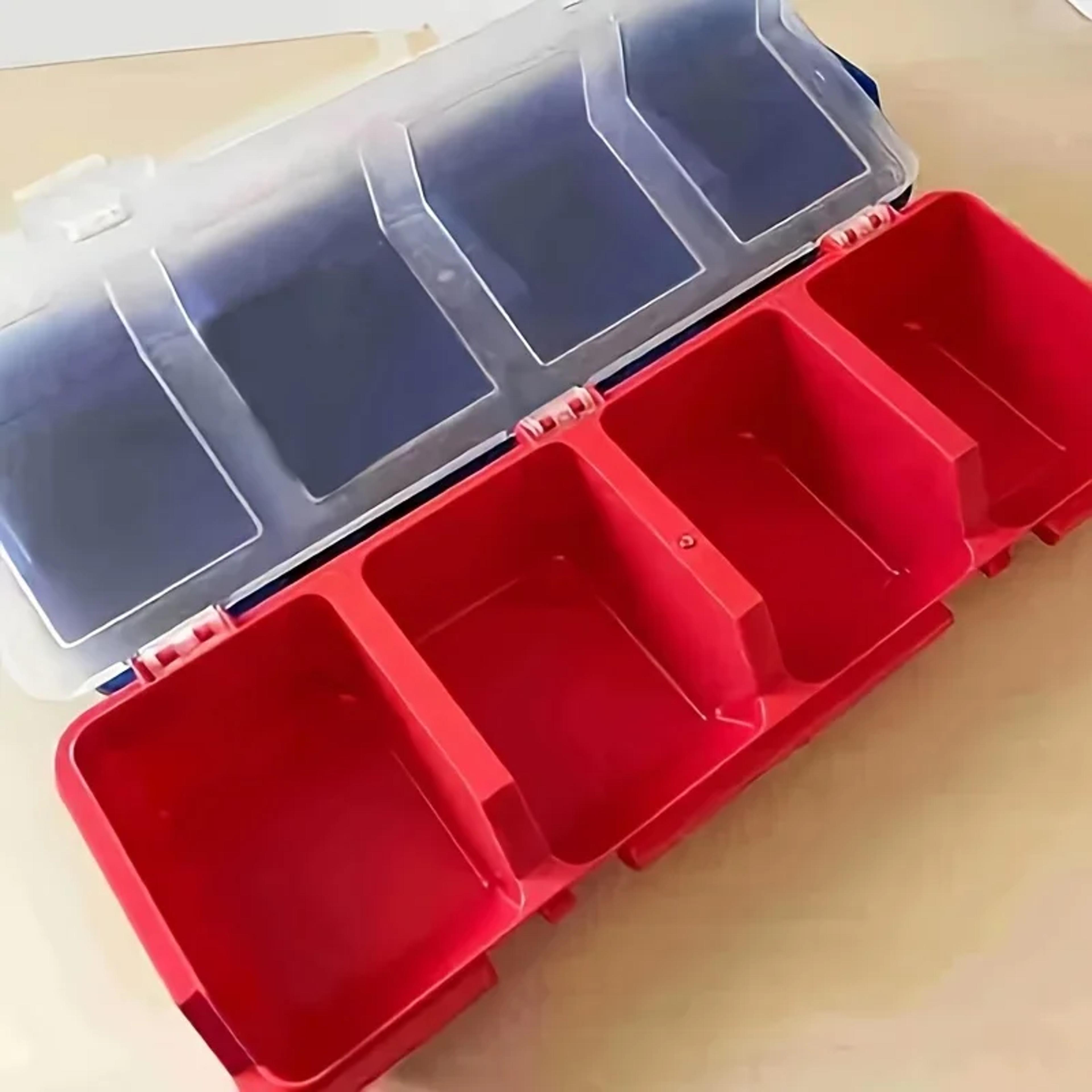 Durable MultiCompartment Organizer Box For Screws Small Parts  Jewelry Storage 5