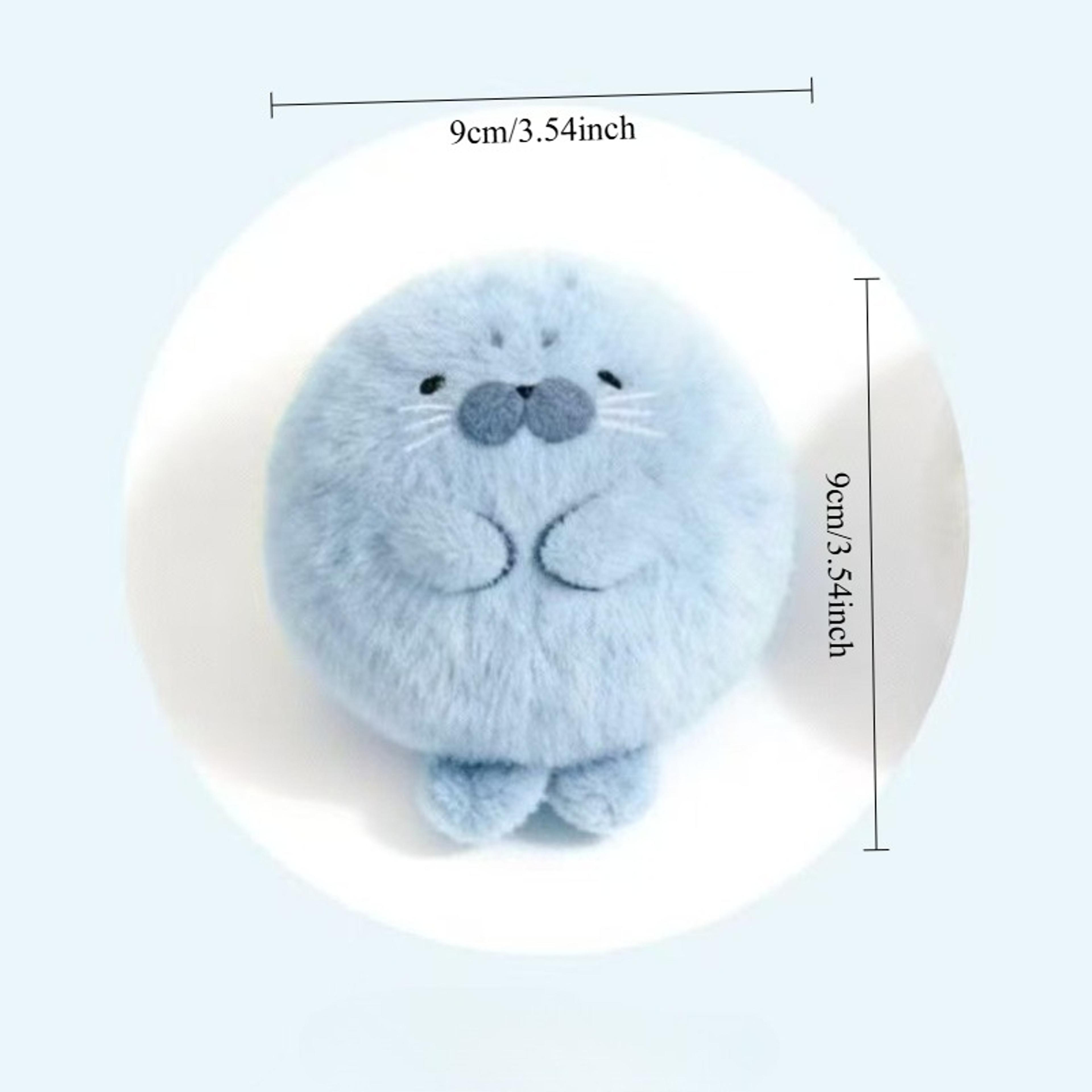 Cute Soft Seal Plush Keychains Animal Keychain Pendant For Kids Perfect Christmas  New Year Gift 3