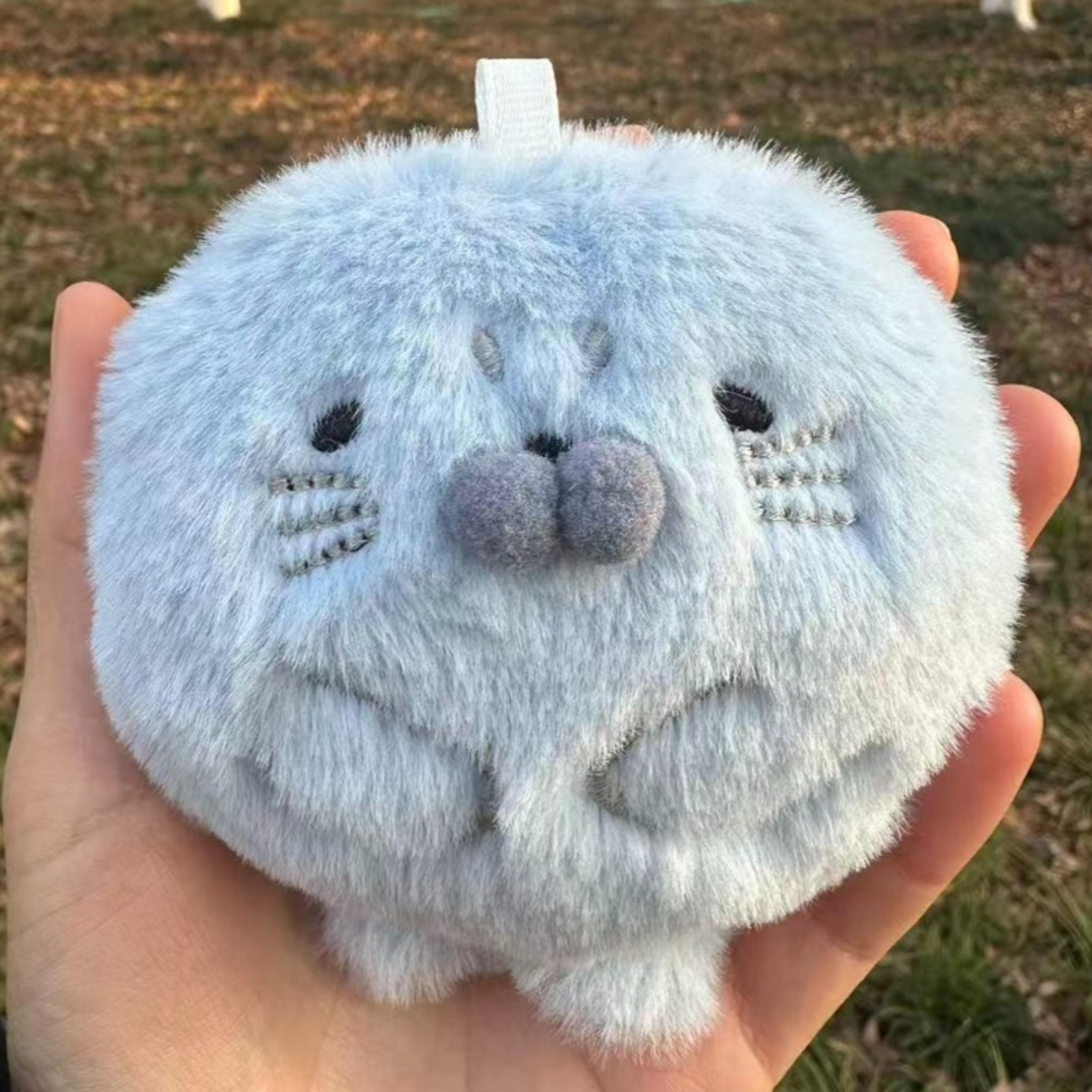 Cute Soft Seal Plush Keychains Animal Keychain Pendant For Kids Perfect Christmas  New Year Gift 5