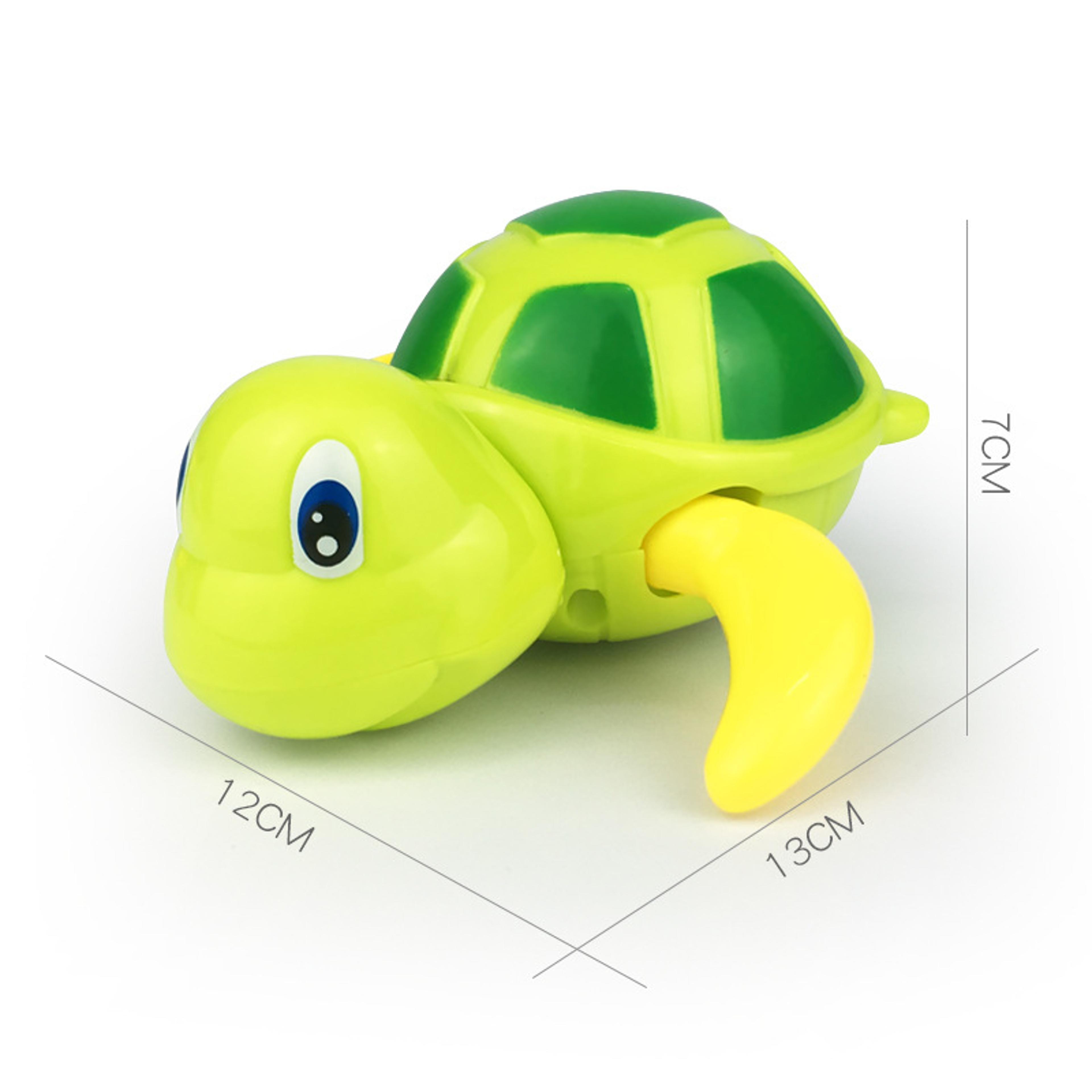 Baby Bath Swimming Turtle Toy For Toddlers  Cute Clockwork Water Play Tortoise For Pool  Beach Fun 1