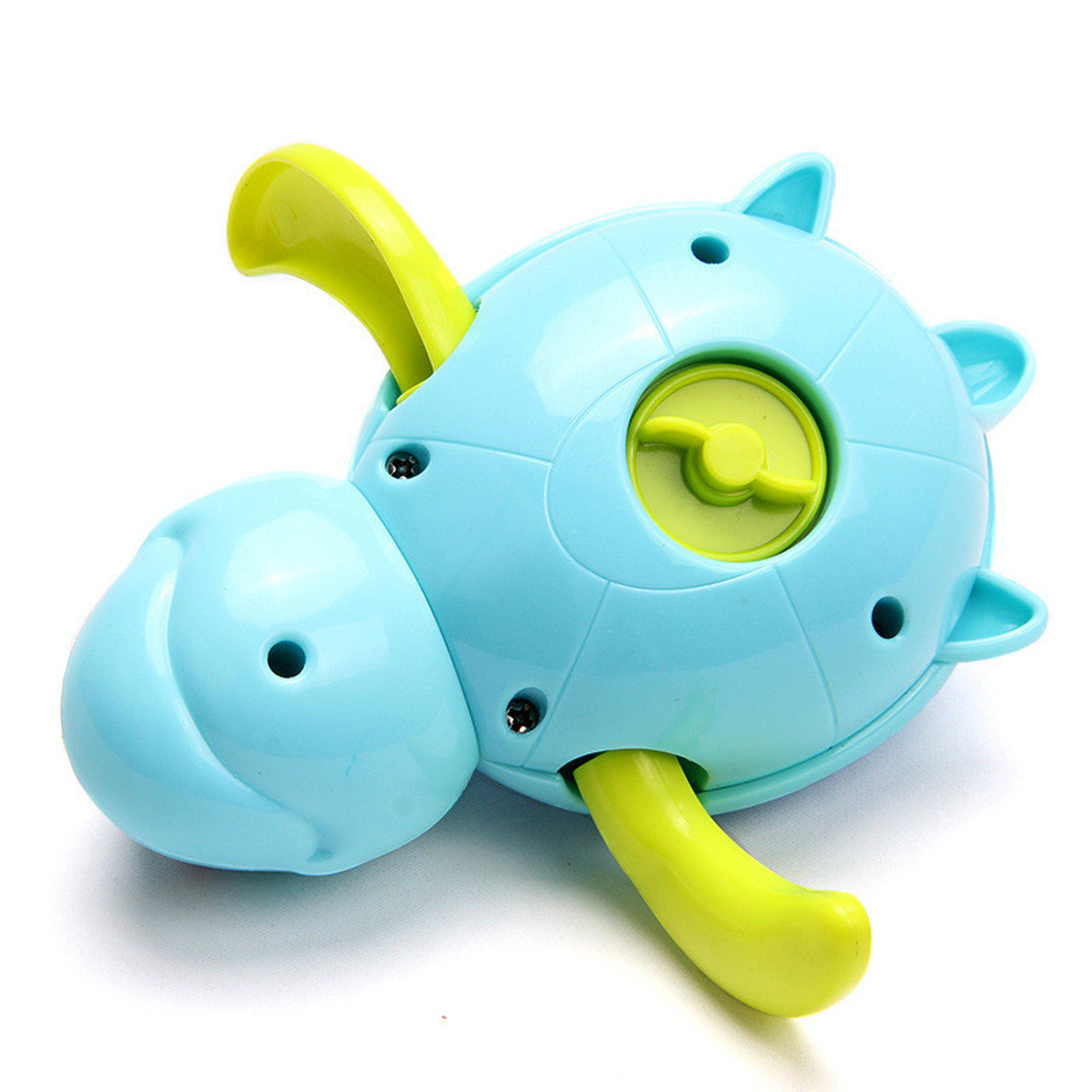 Baby Bath Swimming Turtle Toy For Toddlers  Cute Clockwork Water Play Tortoise For Pool  Beach Fun 2