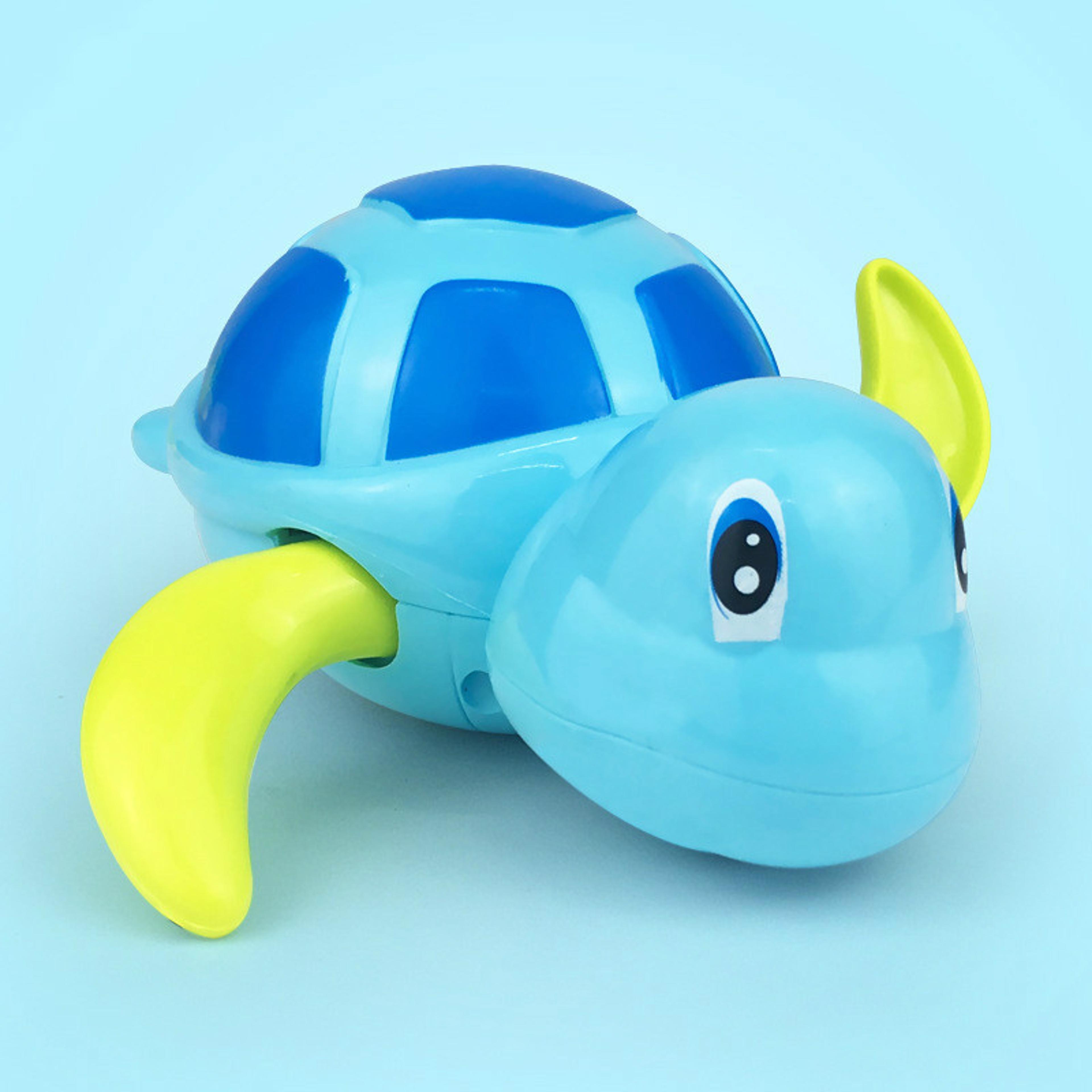 Baby Bath Swimming Turtle Toy For Toddlers  Cute Clockwork Water Play Tortoise For Pool  Beach Fun 5