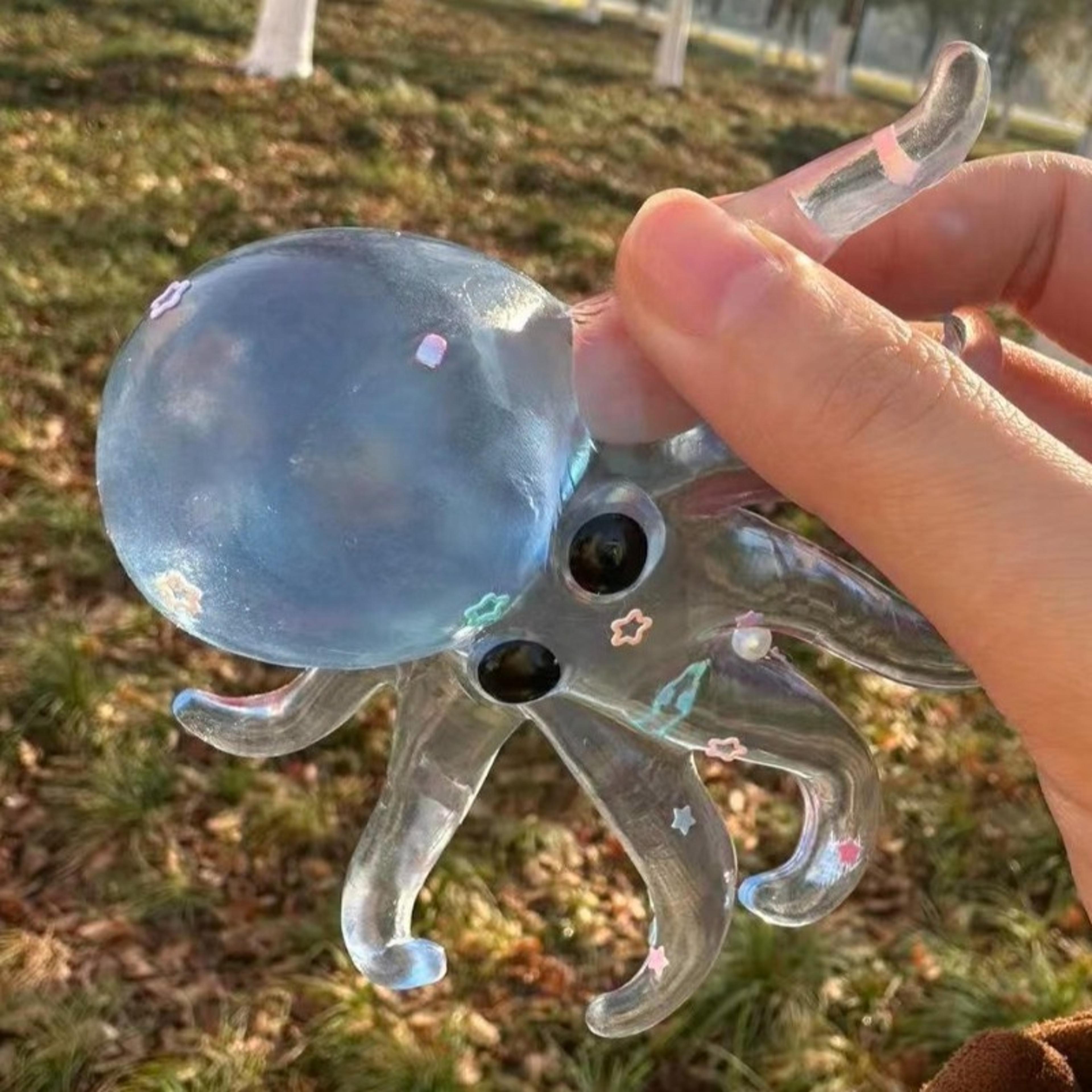 Ocean Octopus Stress Relief Squeeze Fidget Toy  Slow Rebound Stretchable And Relaxing Sensory Decom 4