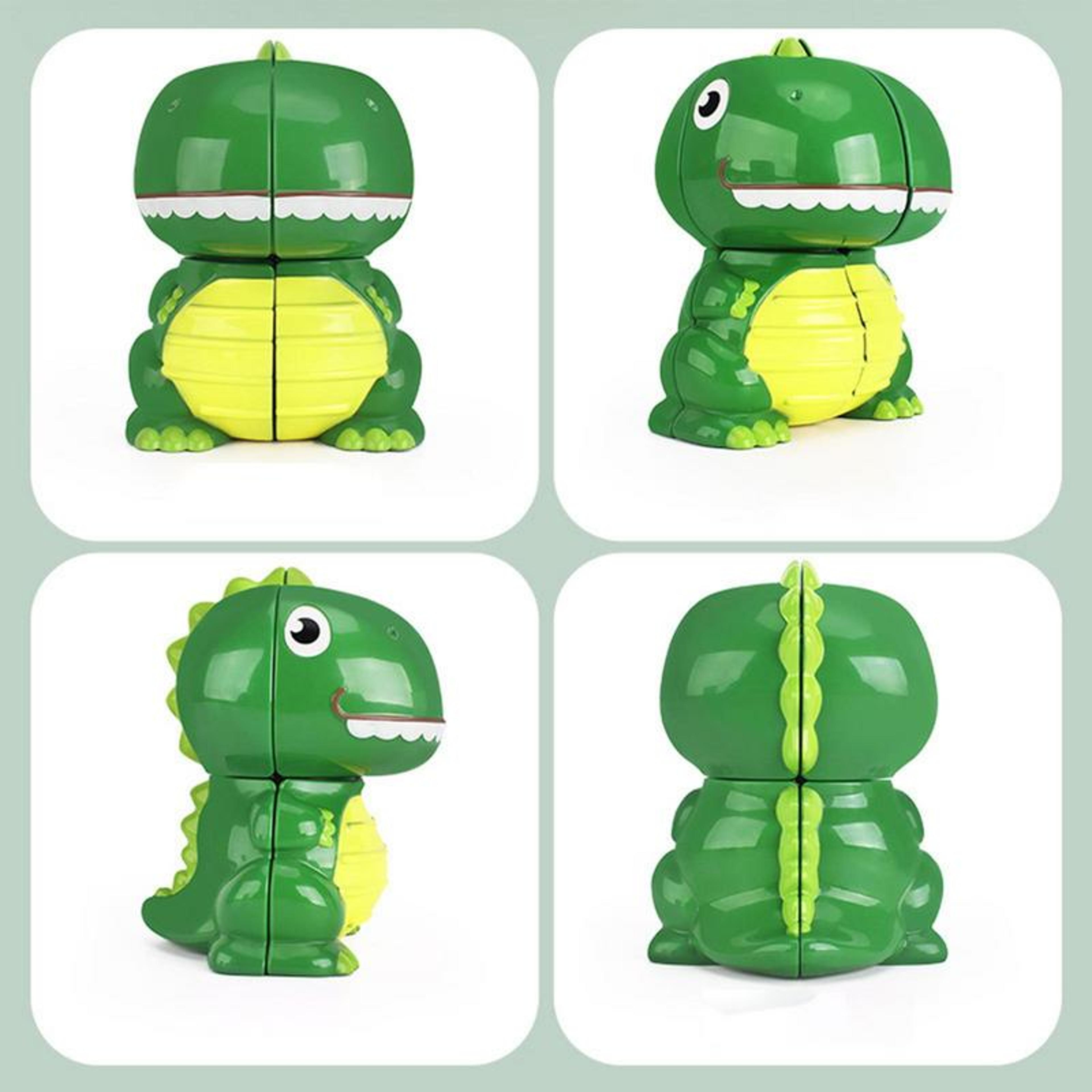 Irregular Dinosaur Magic Speed Cube  Brain Training Puzzle Toy For Kids Birthday  Christmas Gift 2