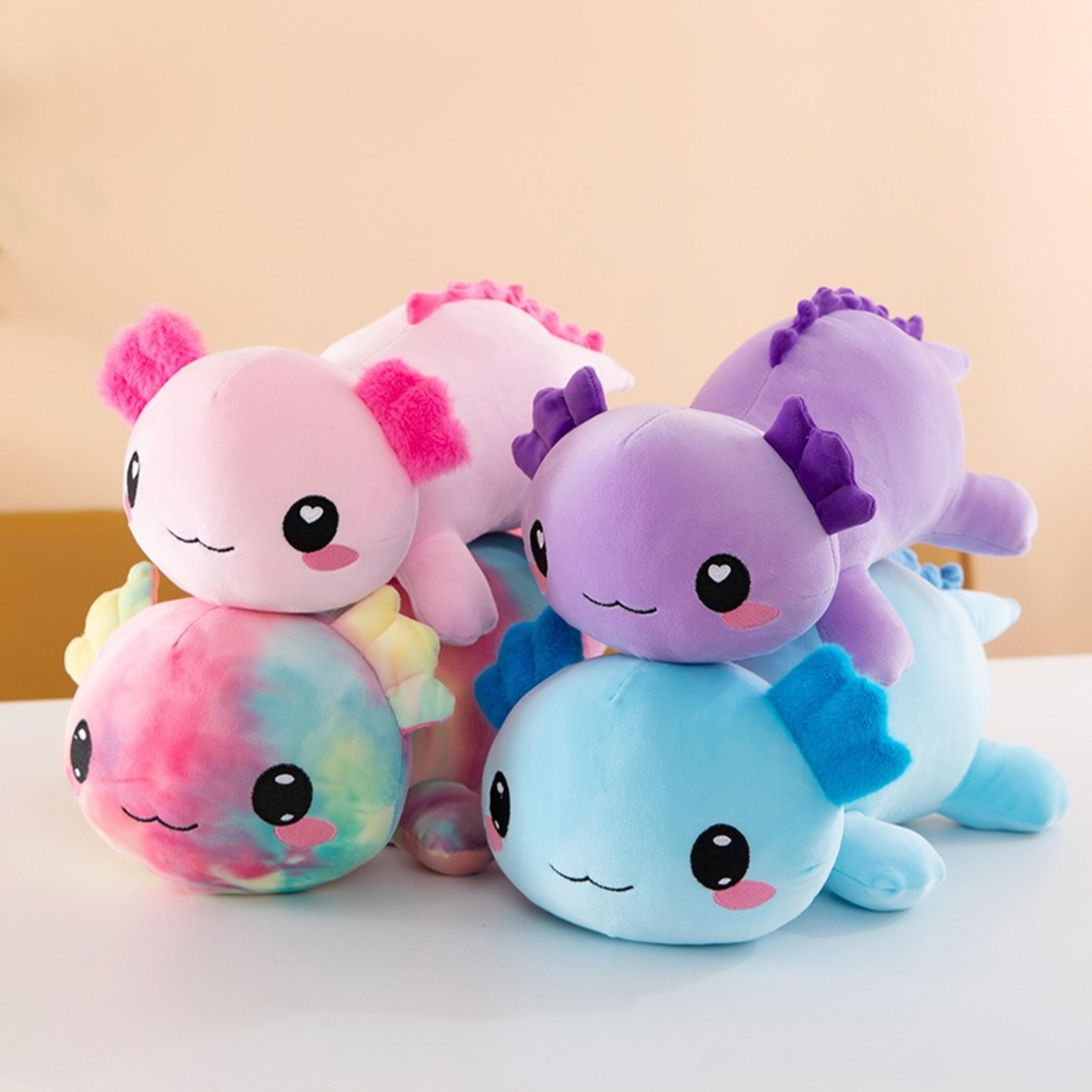 Super Soft Plush Salamander Stuffed Toy  Cute Axolotl Animal Pillow For Kids And Home Decor 0