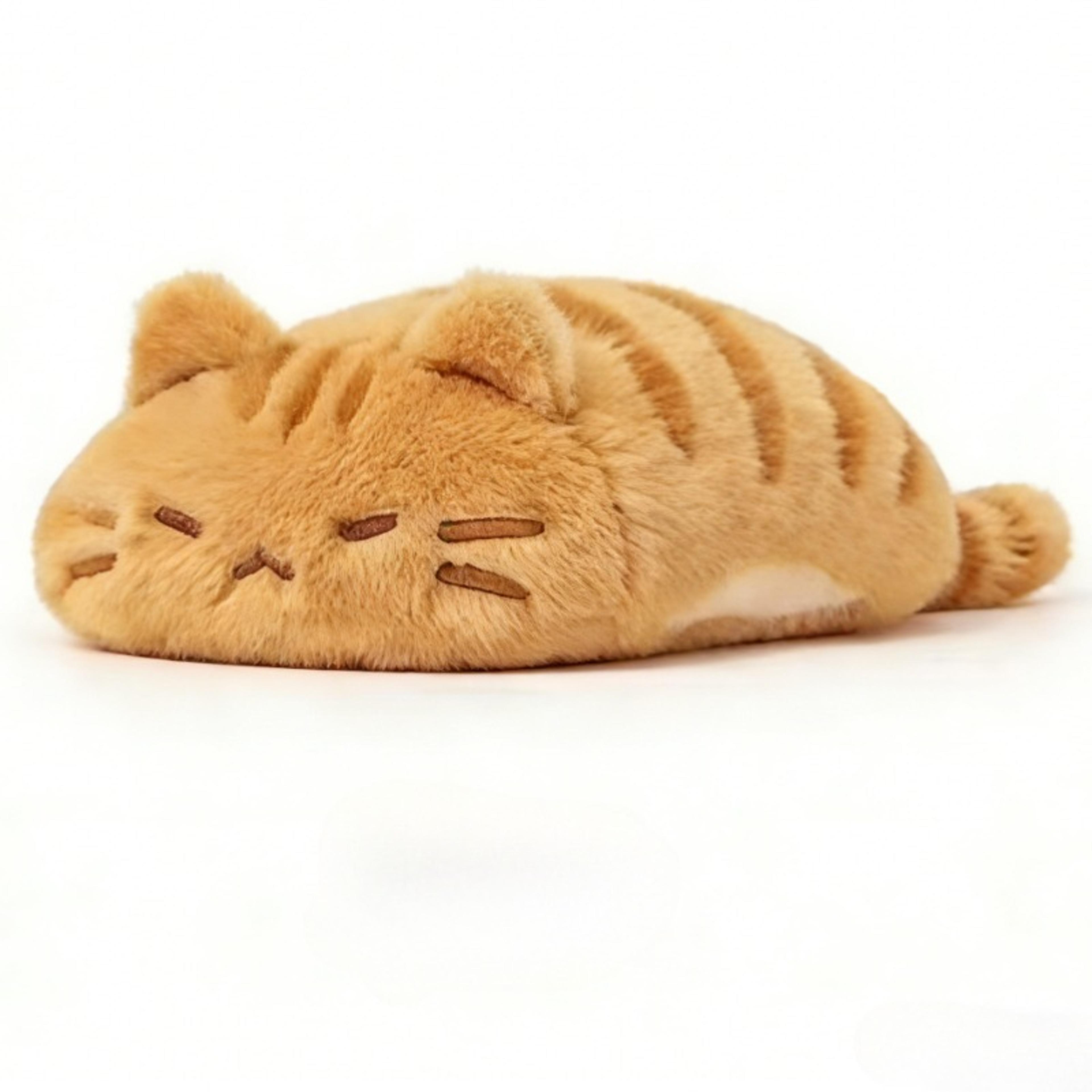 Cute Orange Cat Plush Toy  Fluffy Kitty Stuffed Doll For Boys  Girls  Soft Home Decoration  Birthda 0