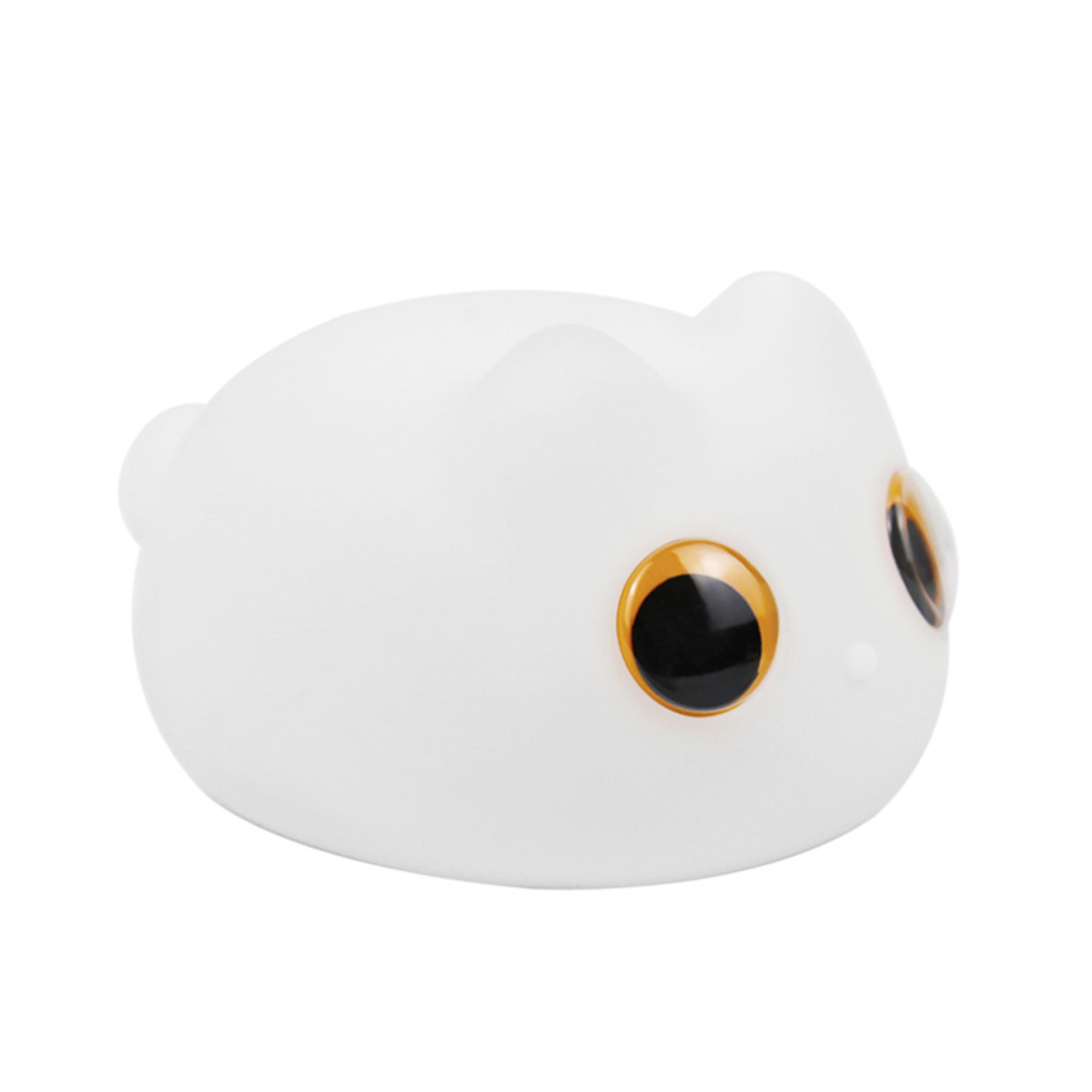 Cute Cat Silicone Night Light With Touch Control USB Rechargeable  Adjustable Sleep Lamp For Room D 5