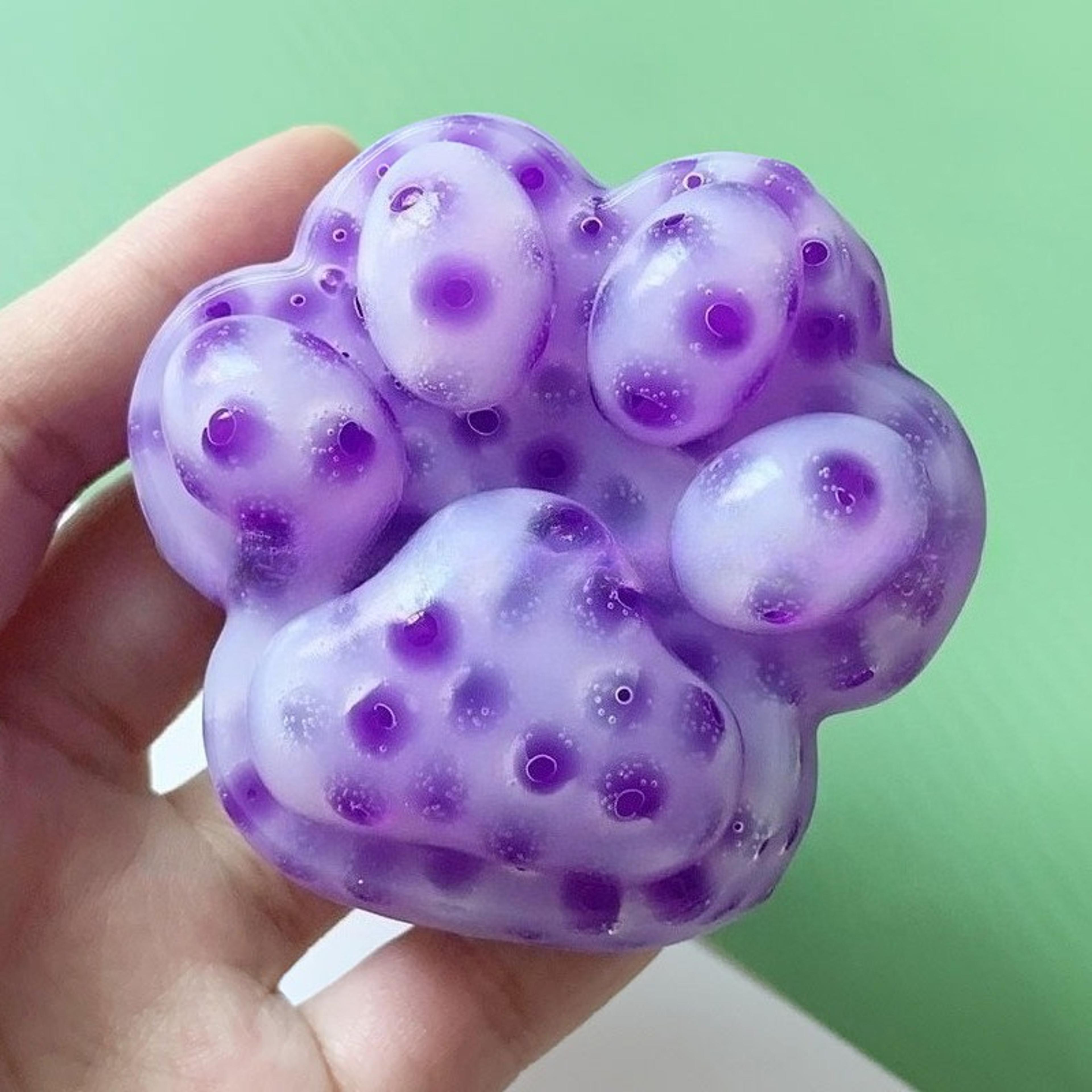 Cat Paws Squeeze Toy  Soft  Cute Blackhead Fidget Toy For Stress Relief 7
