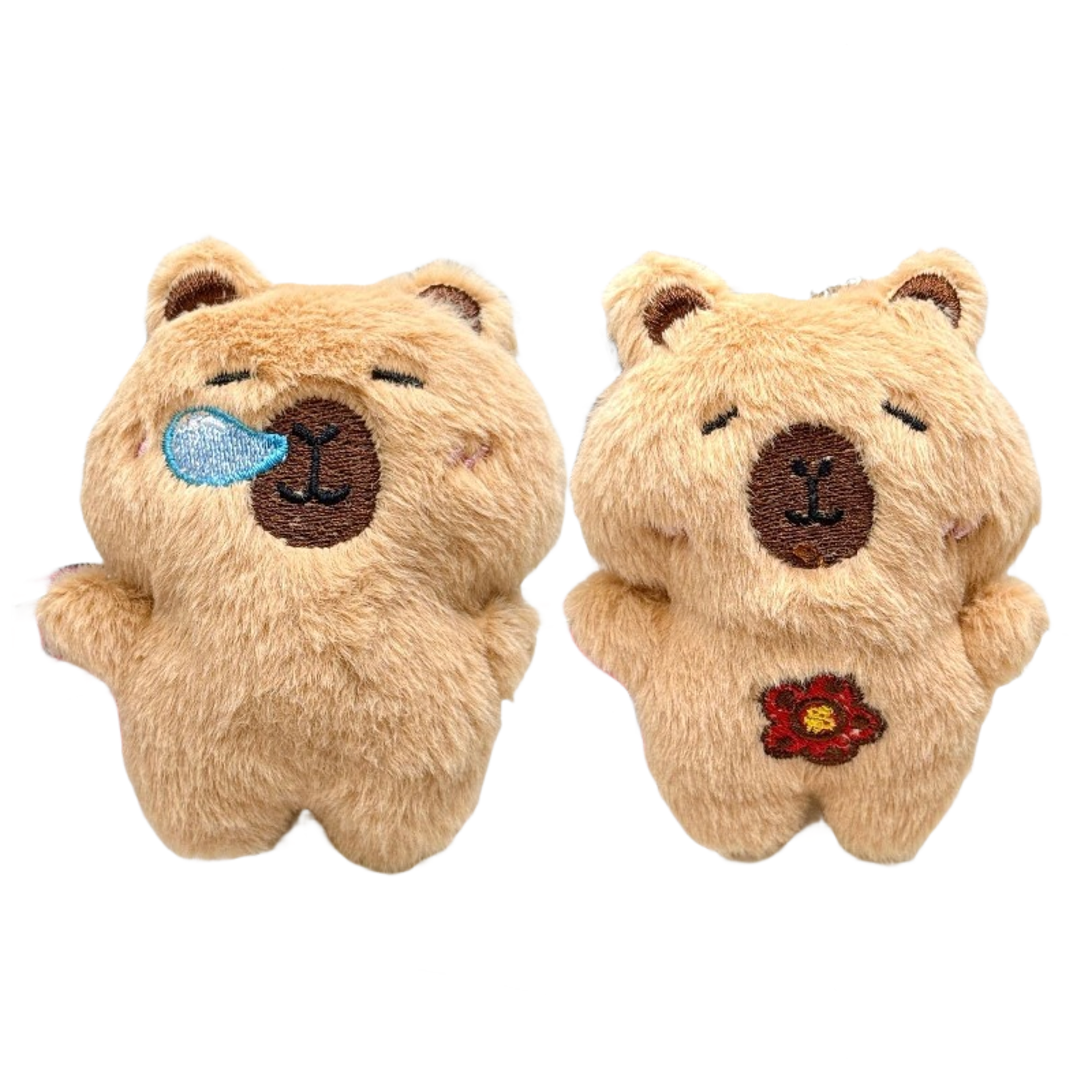 Cute Capibara Plush Keychain Pendant Capybara Plushie Wallet Doll Toy For Friends 0