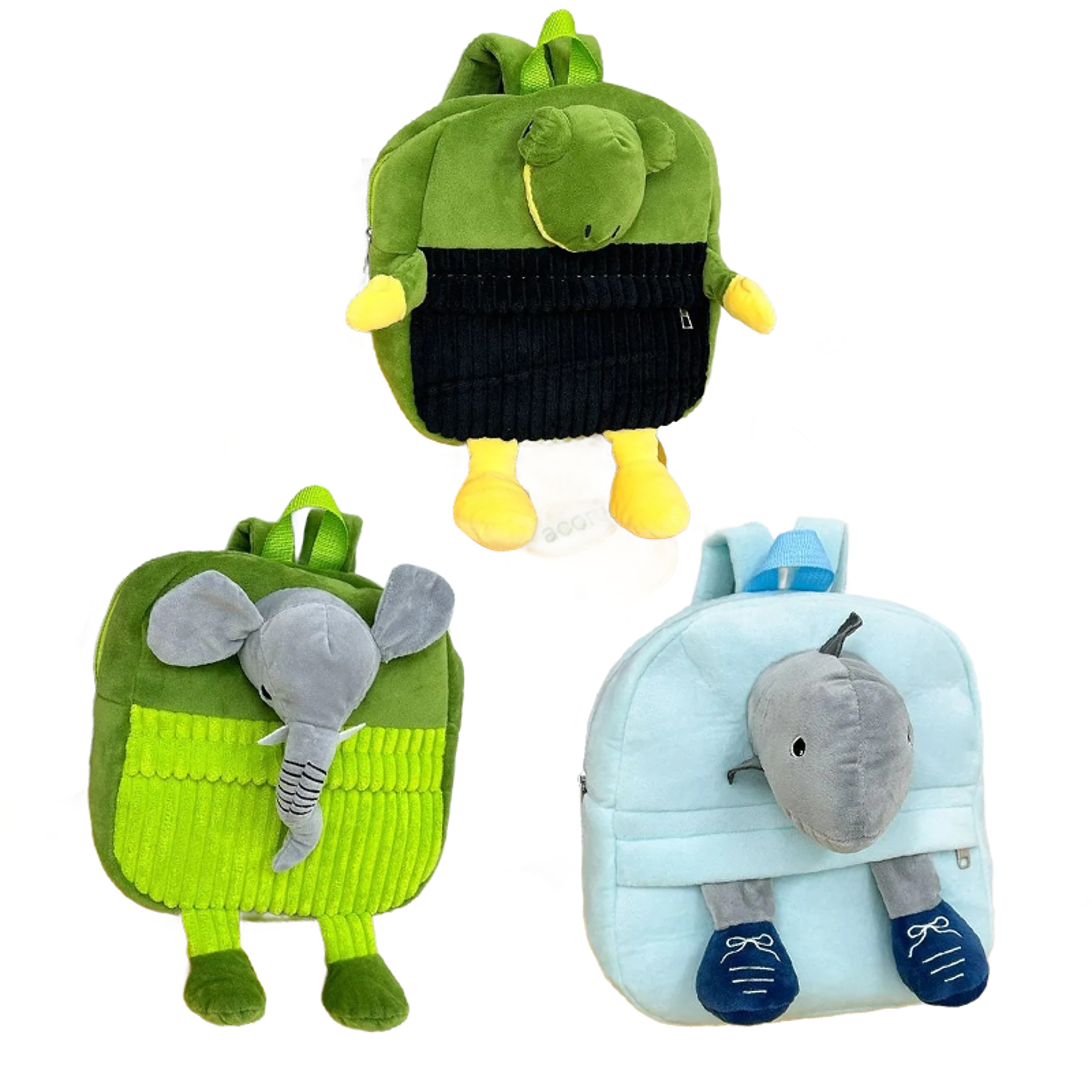 Brainrot Plush Backpack For Kids Soft Cute  Funny Student Bag Gift 1