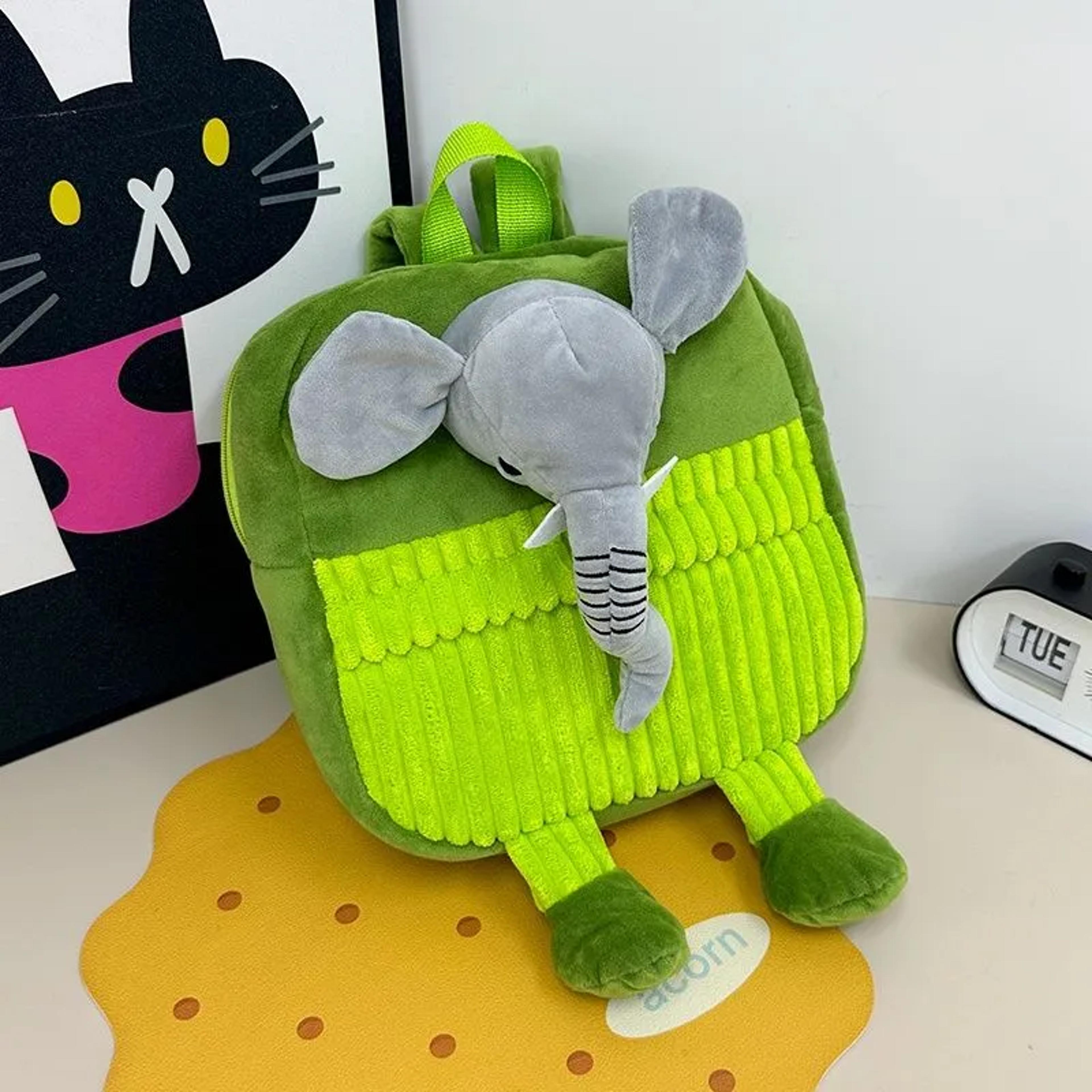 Brainrot Plush Backpack For Kids Soft Cute  Funny Student Bag Gift 4