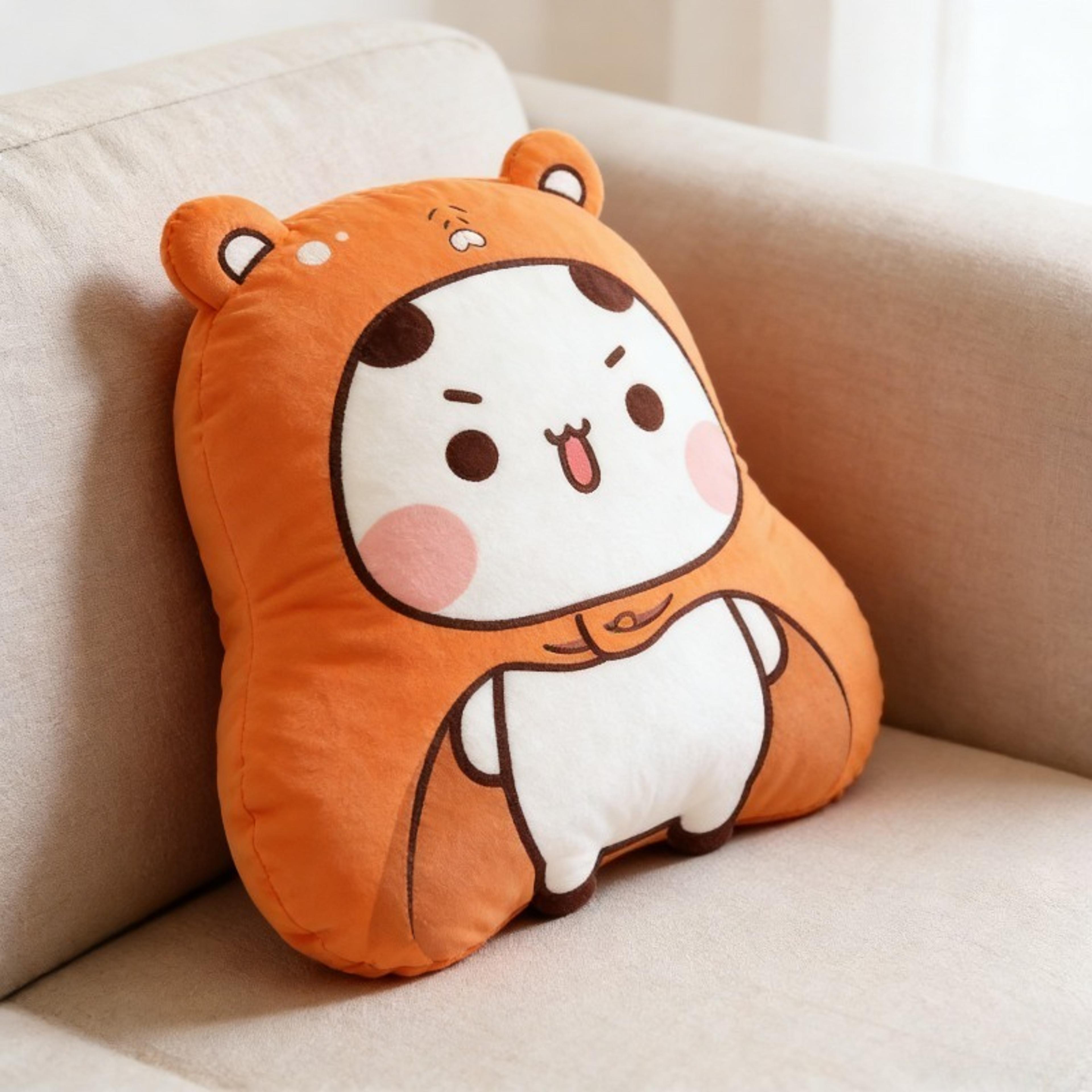 Cute Panda Plush Pillow Soft Bubu Dudu Bear Throw Cushion For Kids  Adults 1