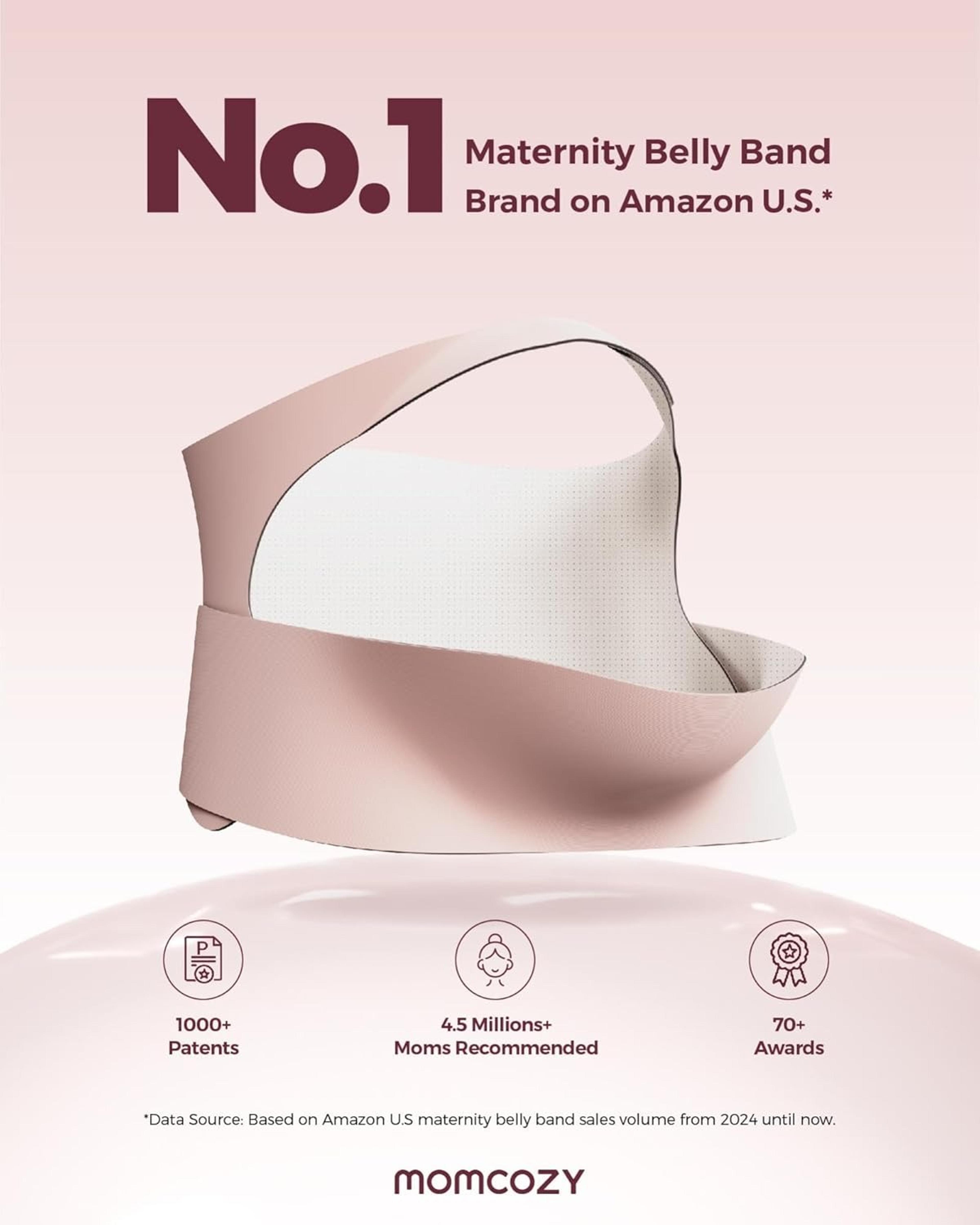 CozySupport Ergonest Maternity Belly Band Invisible Pregnancy Support Belt For Comfort And Relief 1