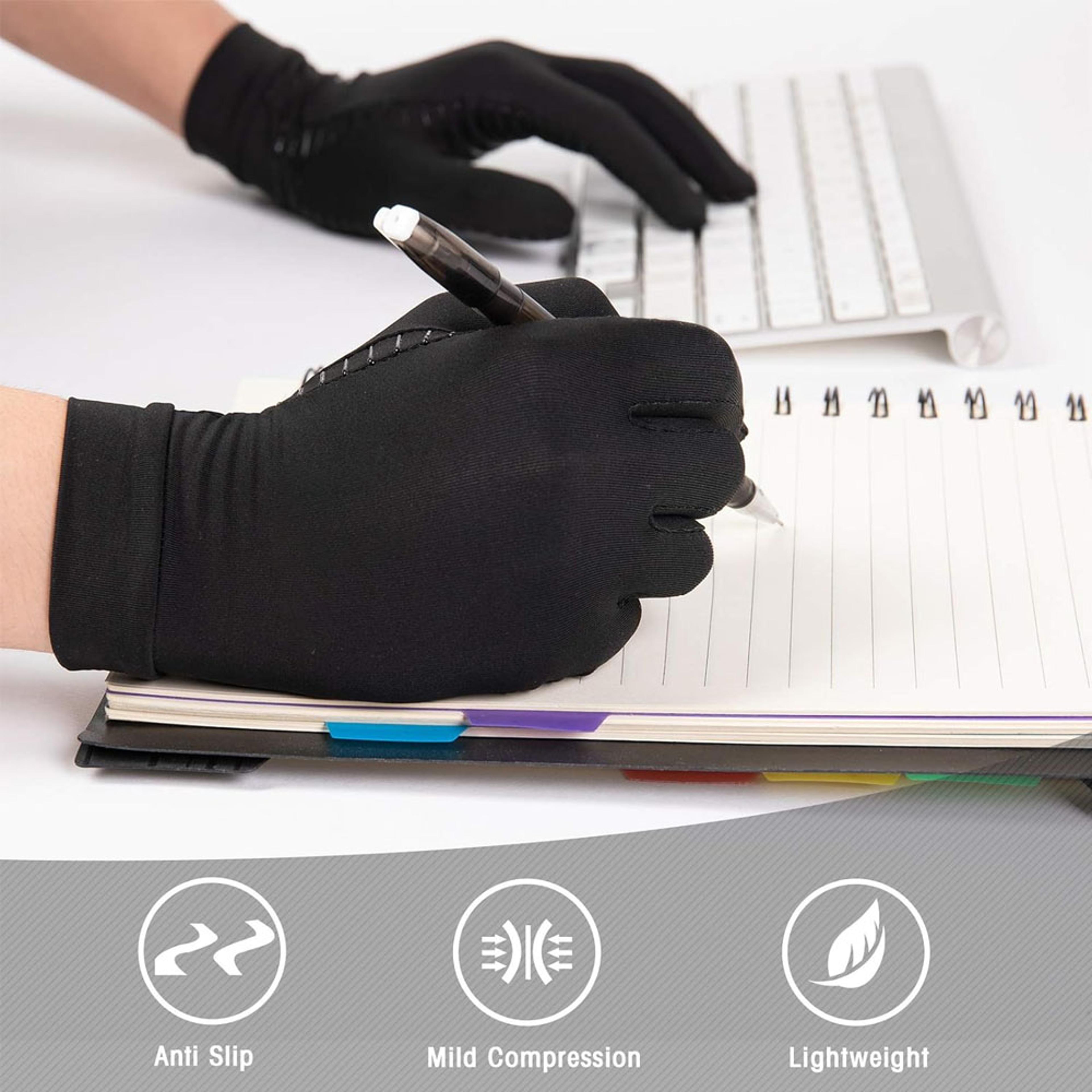 Copper Arthritis Compression Gloves For Pain Relief And Carpal Tunnel Support Full Finger Gloves Fo 4