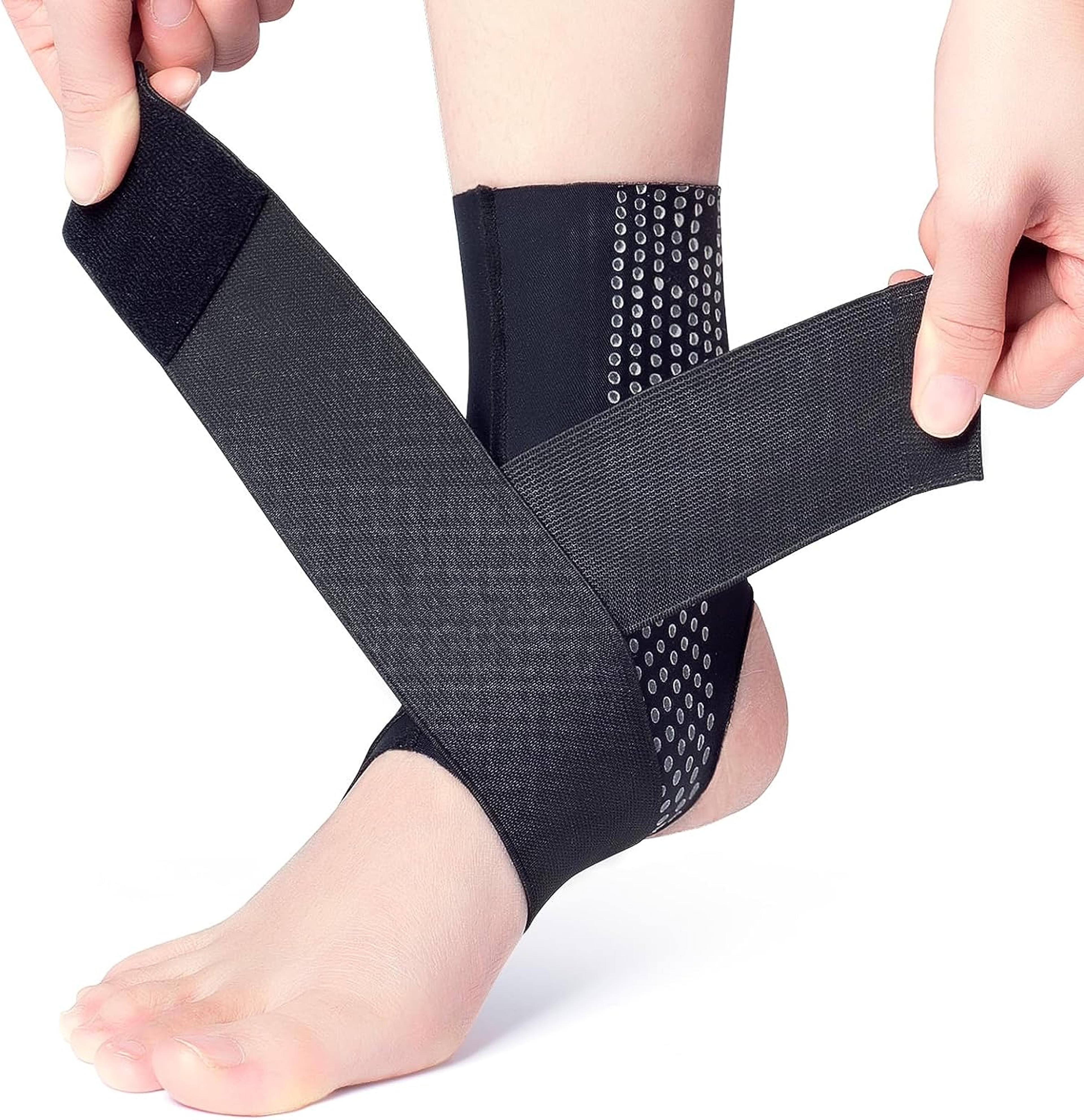 Adjustable Compression Ankle Brace For Men  Women Breathable Support For Sprained Ankles 6